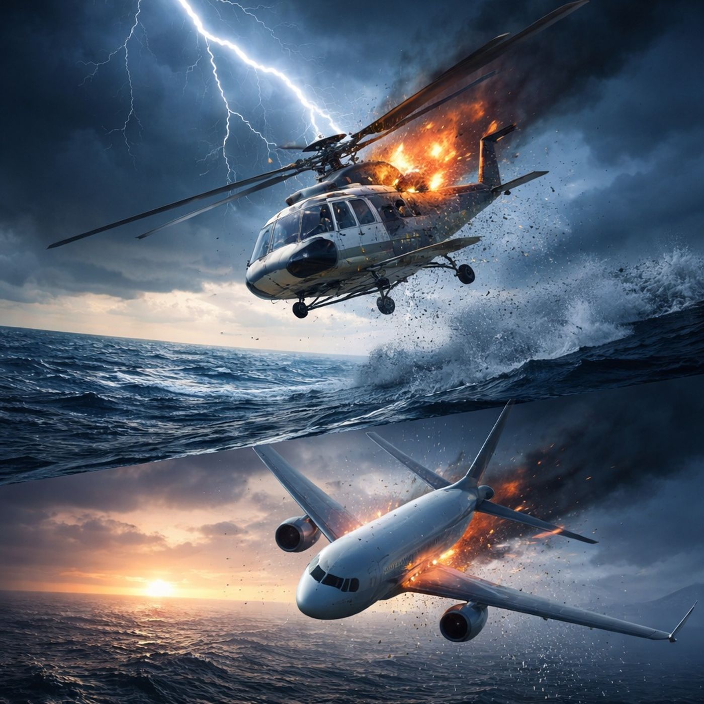 Lightning strikes and the EgyptAir mystery episode artwork