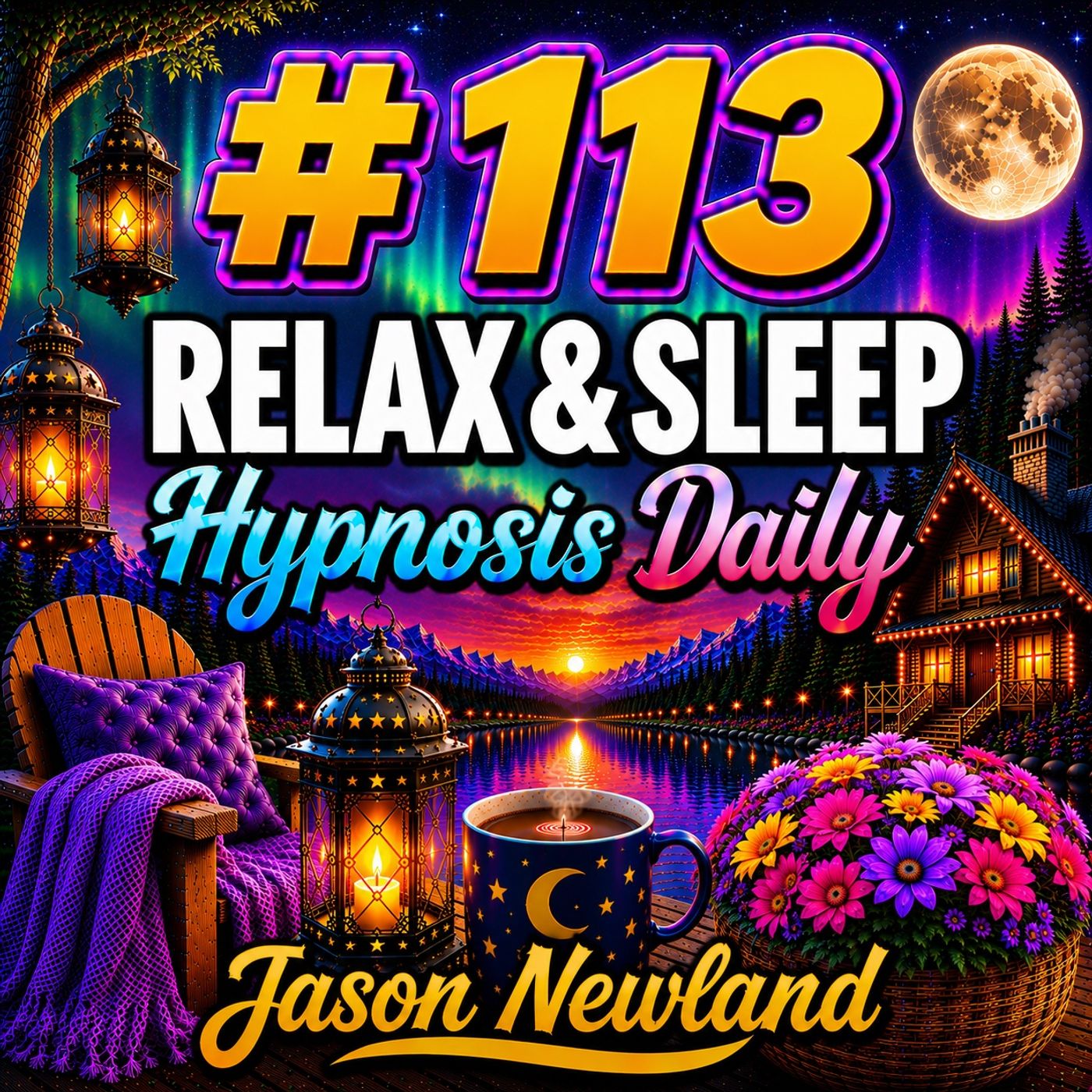 #113 Relax & Sleep Hypnosis Daily - SAFE SPACE (Jason Newland) episode artwork