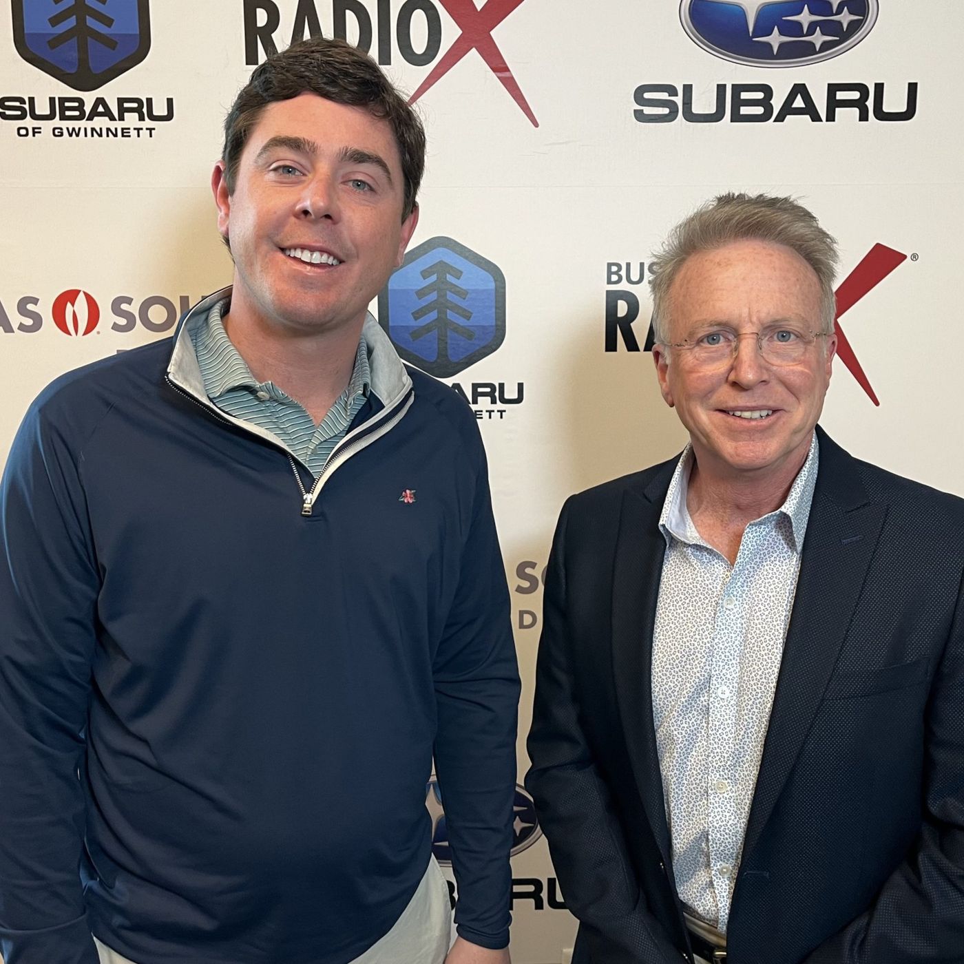 Matthew Gore with NightGlass Media Group and Matthew Bowling with Lanier Islands Resort episode artwork