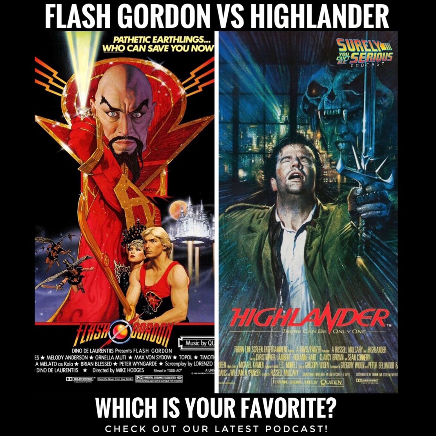 Flash Gordon (1980) vs. Highlander (1986): Part 1 Image