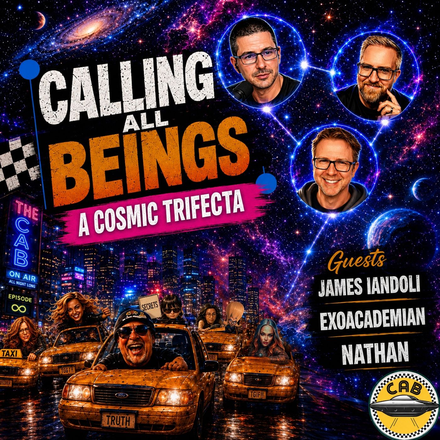A Cosmic Trifecta - James Iandoli - Exoacademian - Nathan! episode artwork