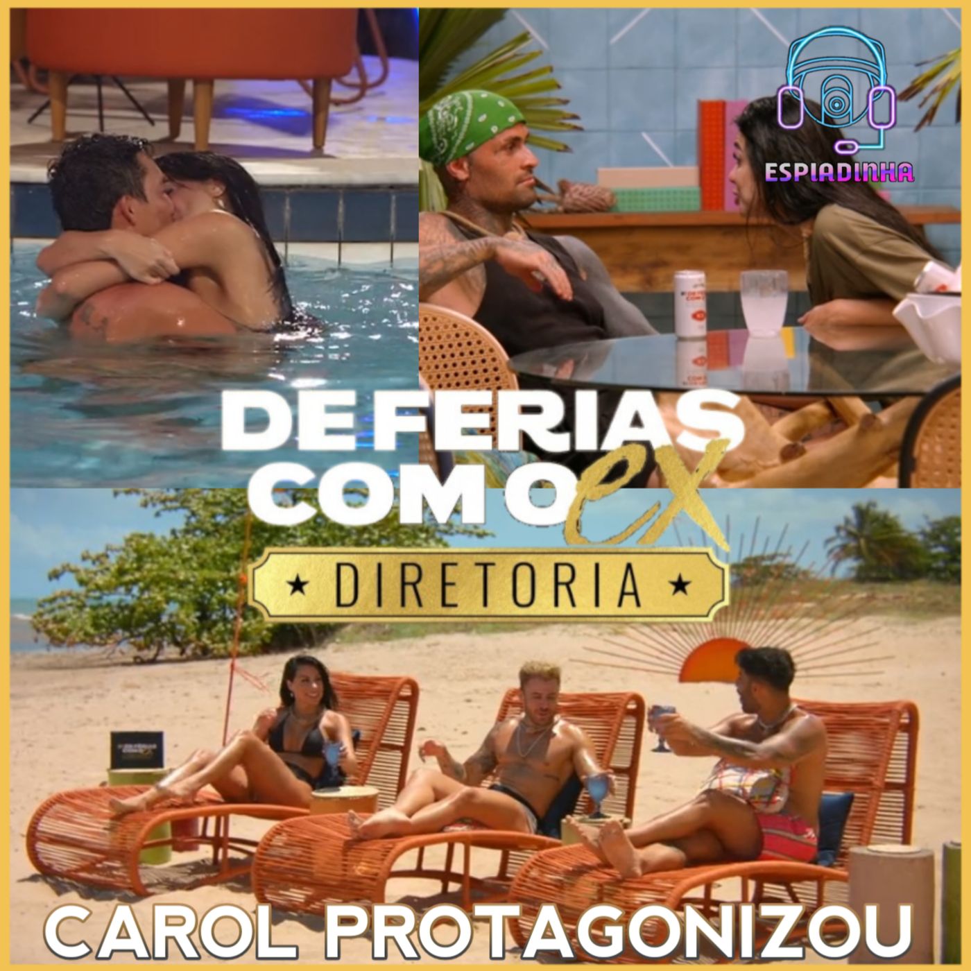 Carol protagonizou o terceiro episódio do De Férias Com o Ex: Diretoria! 🔥
