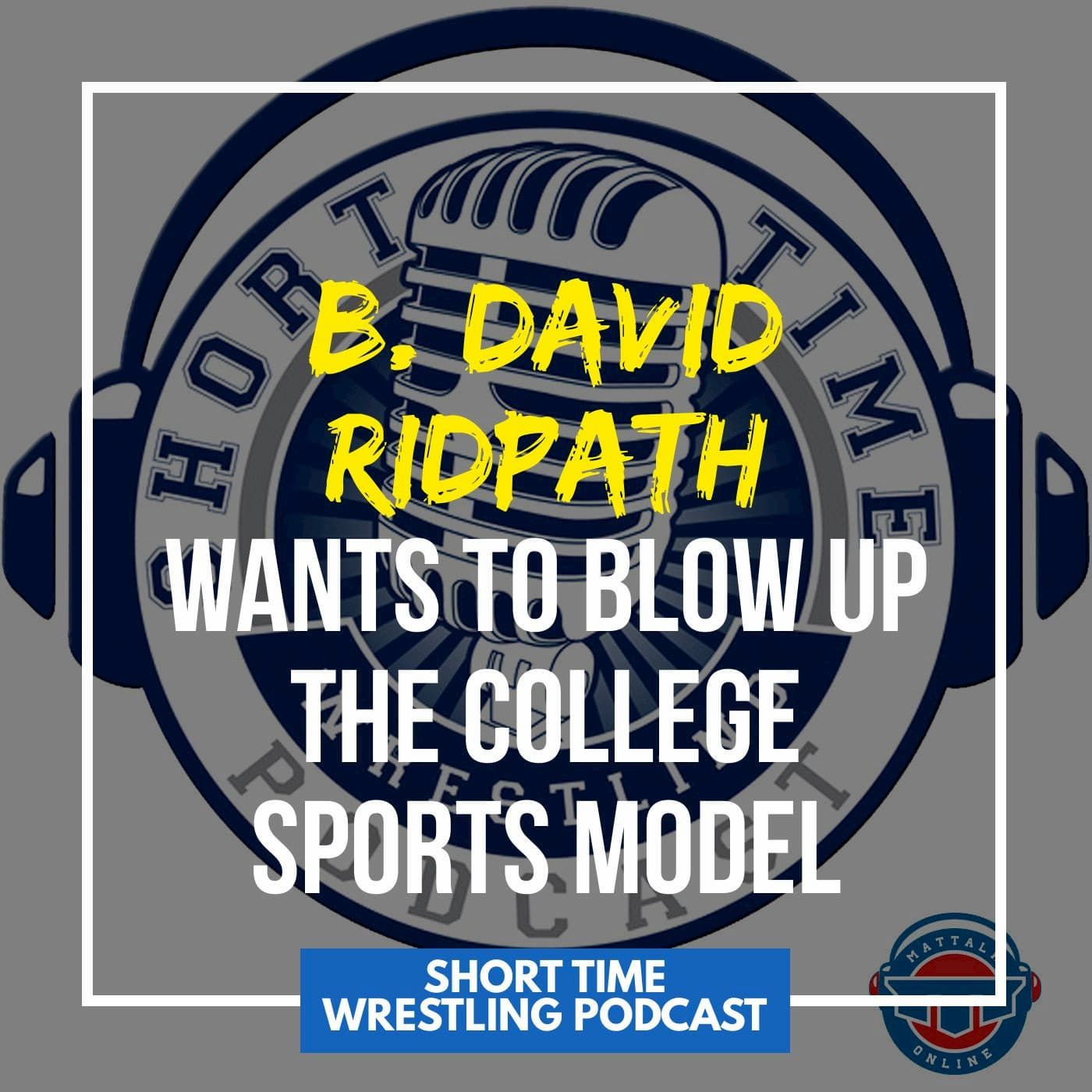 Dr. David Ridpath and a conversation on the world of college sports episode artwork