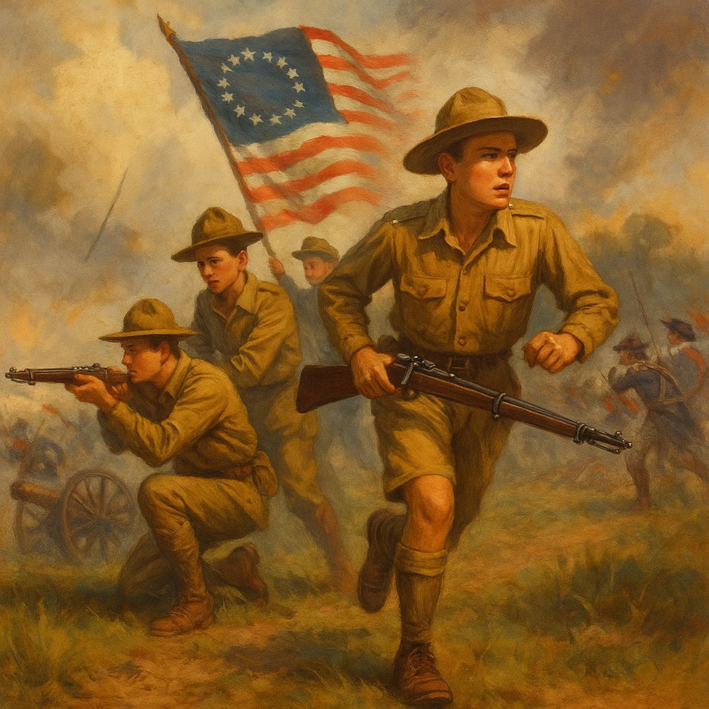Boy Scouts at the Battle of Saratoga podcast artwork