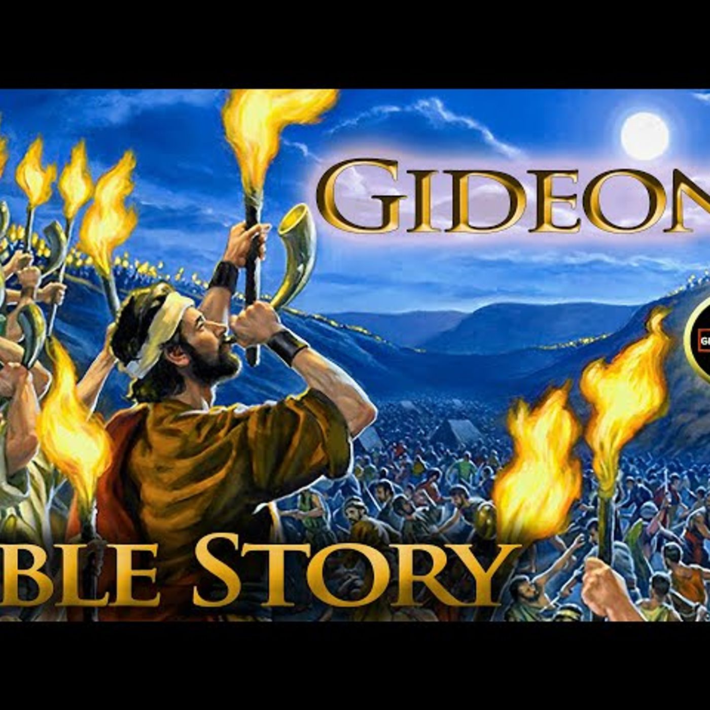 The Untold Story of Gideon _ How God Won the Battle with 300 Men_ Bible Story Animation(M4A_128K) episode artwork
