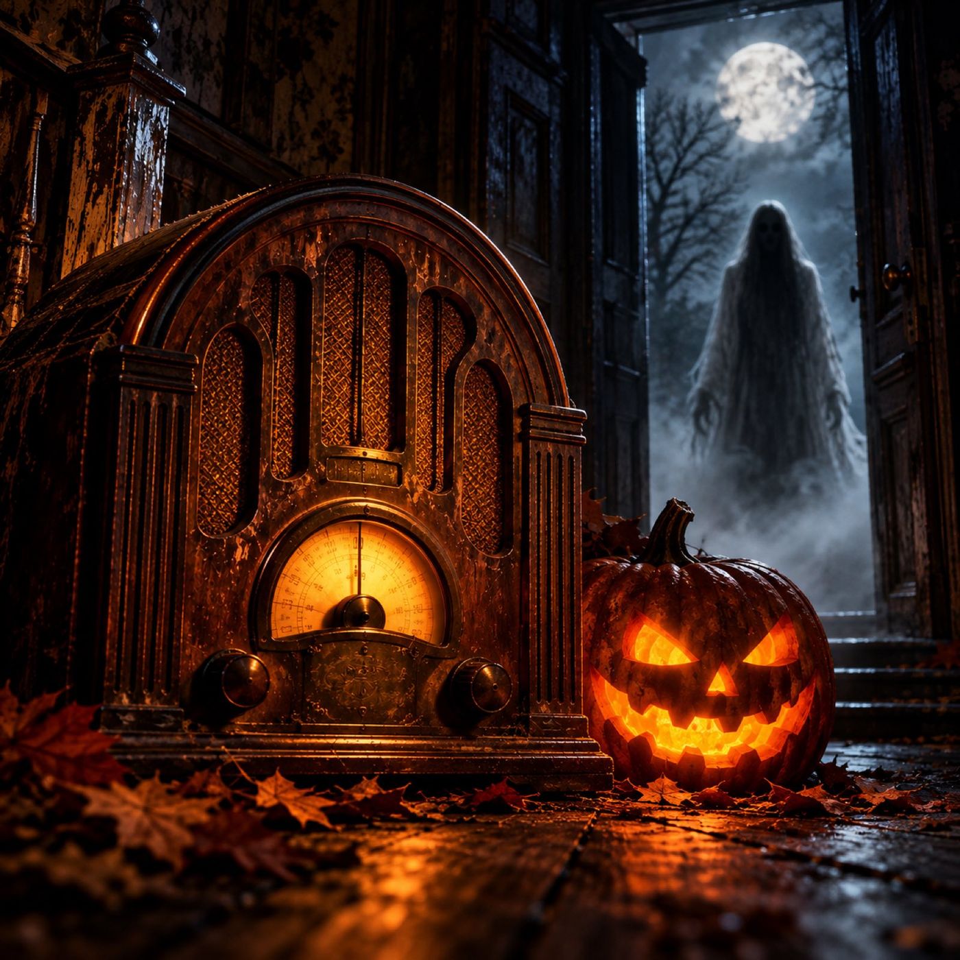 Unknown Broadcast | Halloween at Midnight: 8 Old Time Radio Horror Stories