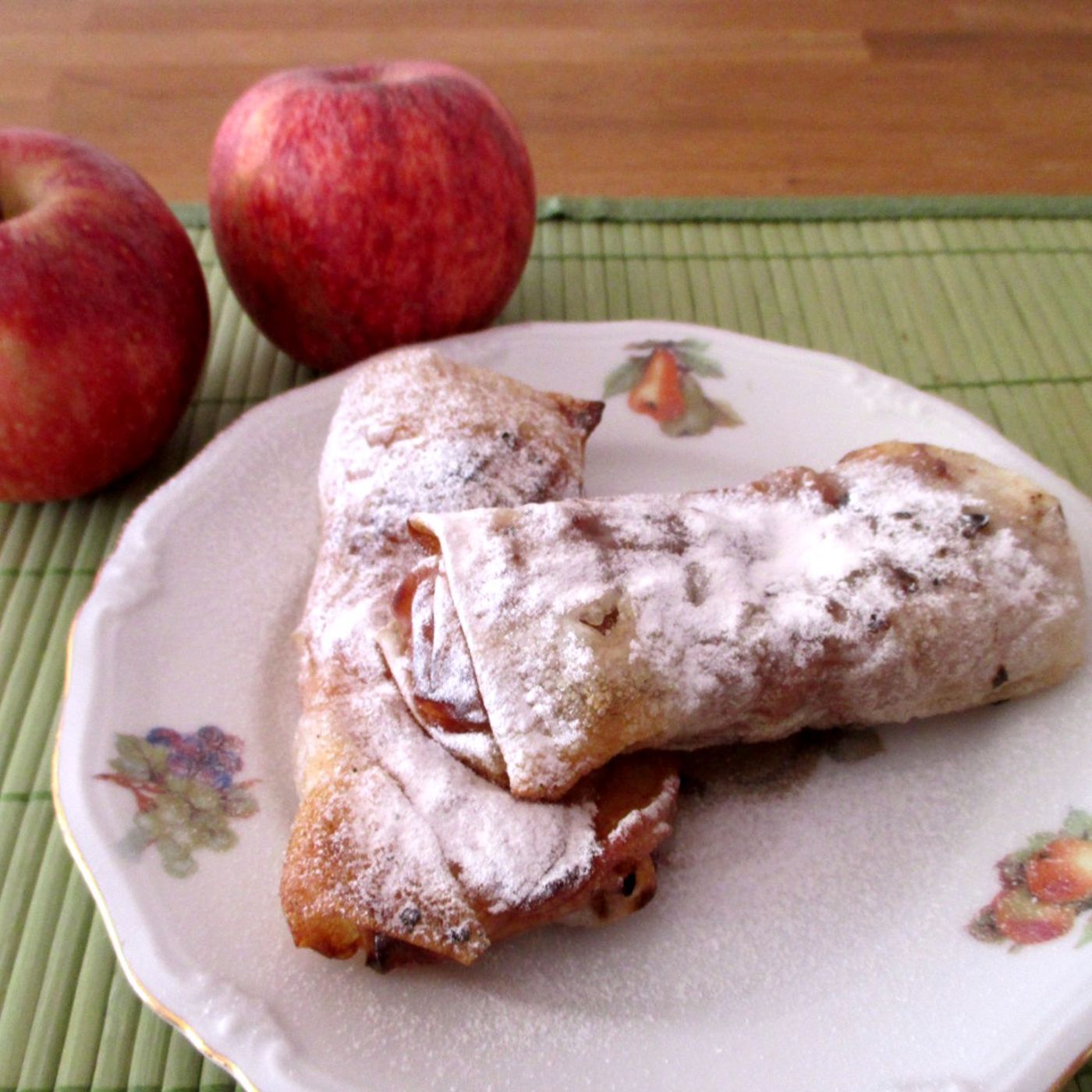 Mini strudel dolci vegani e senza glutine