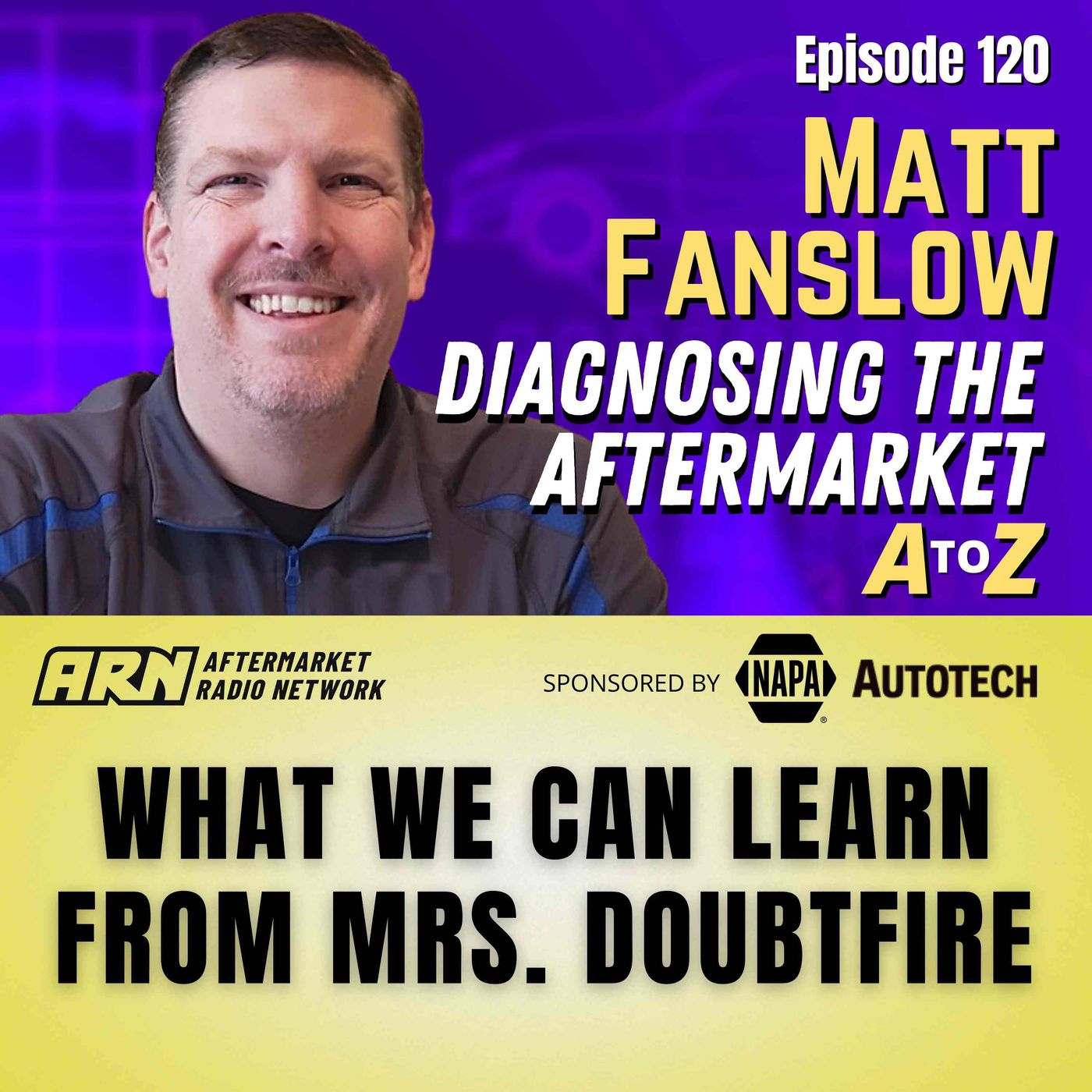 What We Can Learn From Mrs. Doubtfire [E120] - Diagnosing the Aftermarket A to Z episode artwork