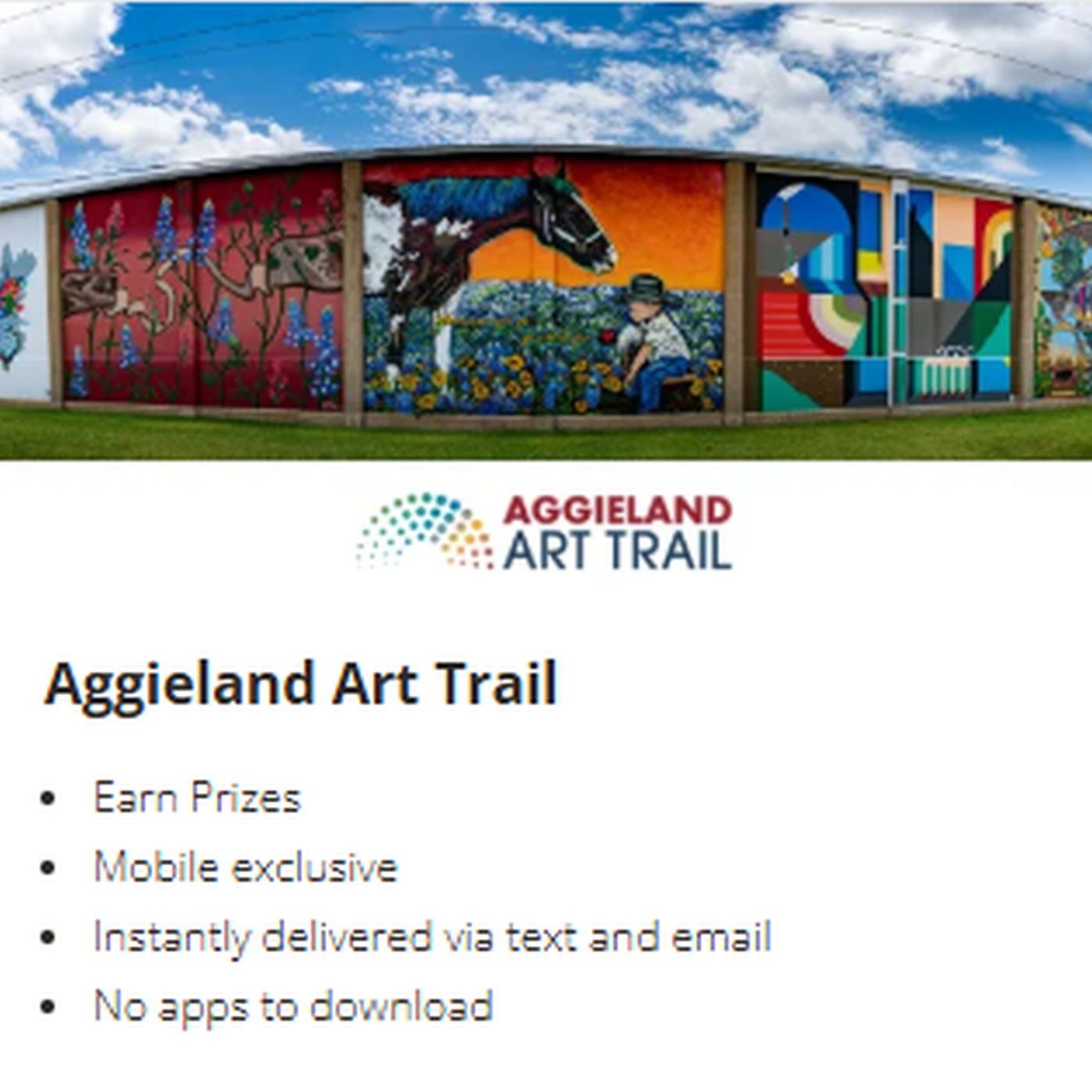 Aggieland Art Trail Goes Digital episode artwork