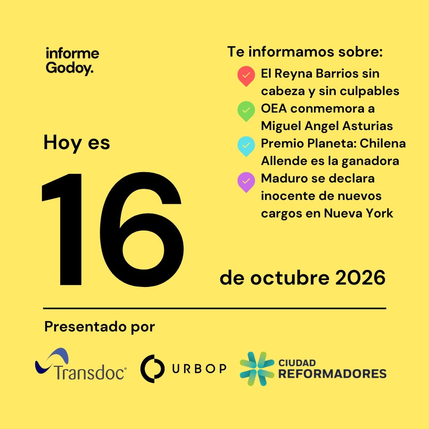 Portada de informeGodoy.
