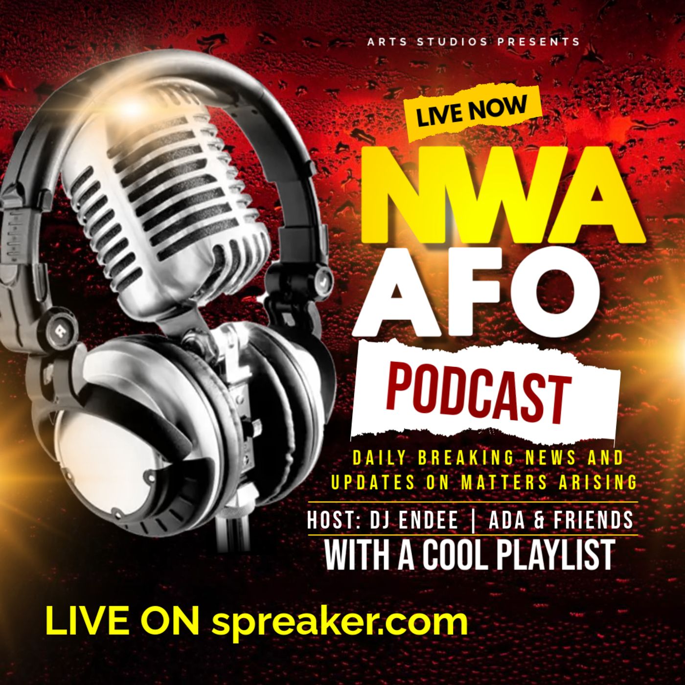 News Flash on NWA AFO PODCAST episode artwork