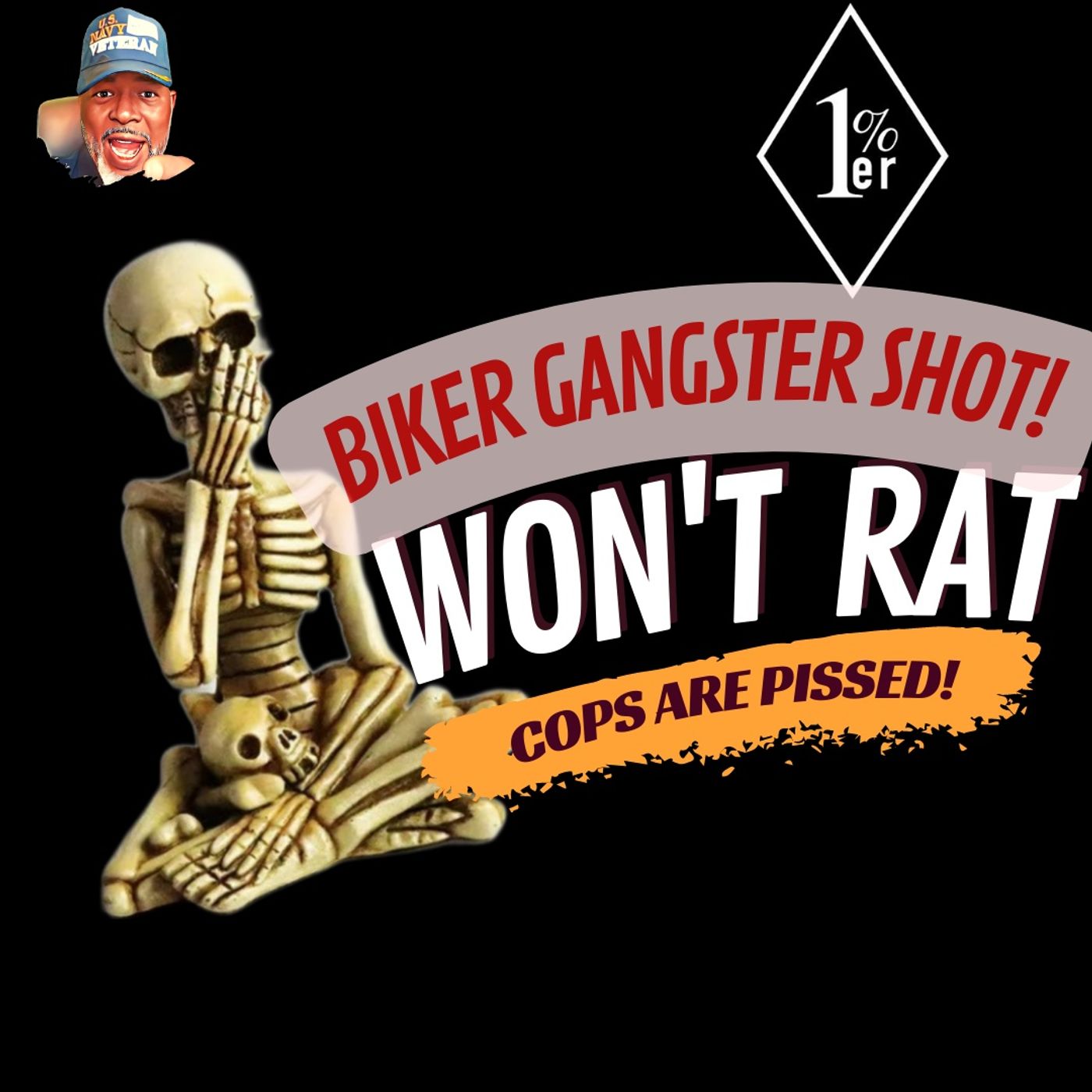 Finally, a One Percenter Who Refuses to Rat After He Got Shot