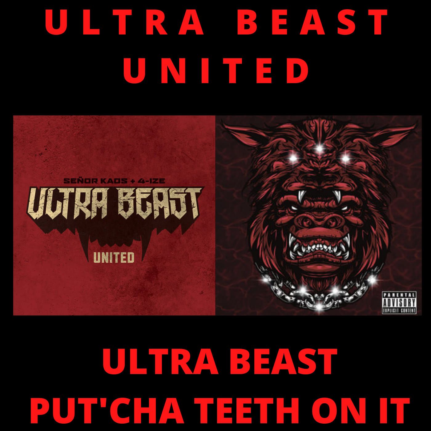 Ultra Beast United/Put'cha Teeth On It episode artwork