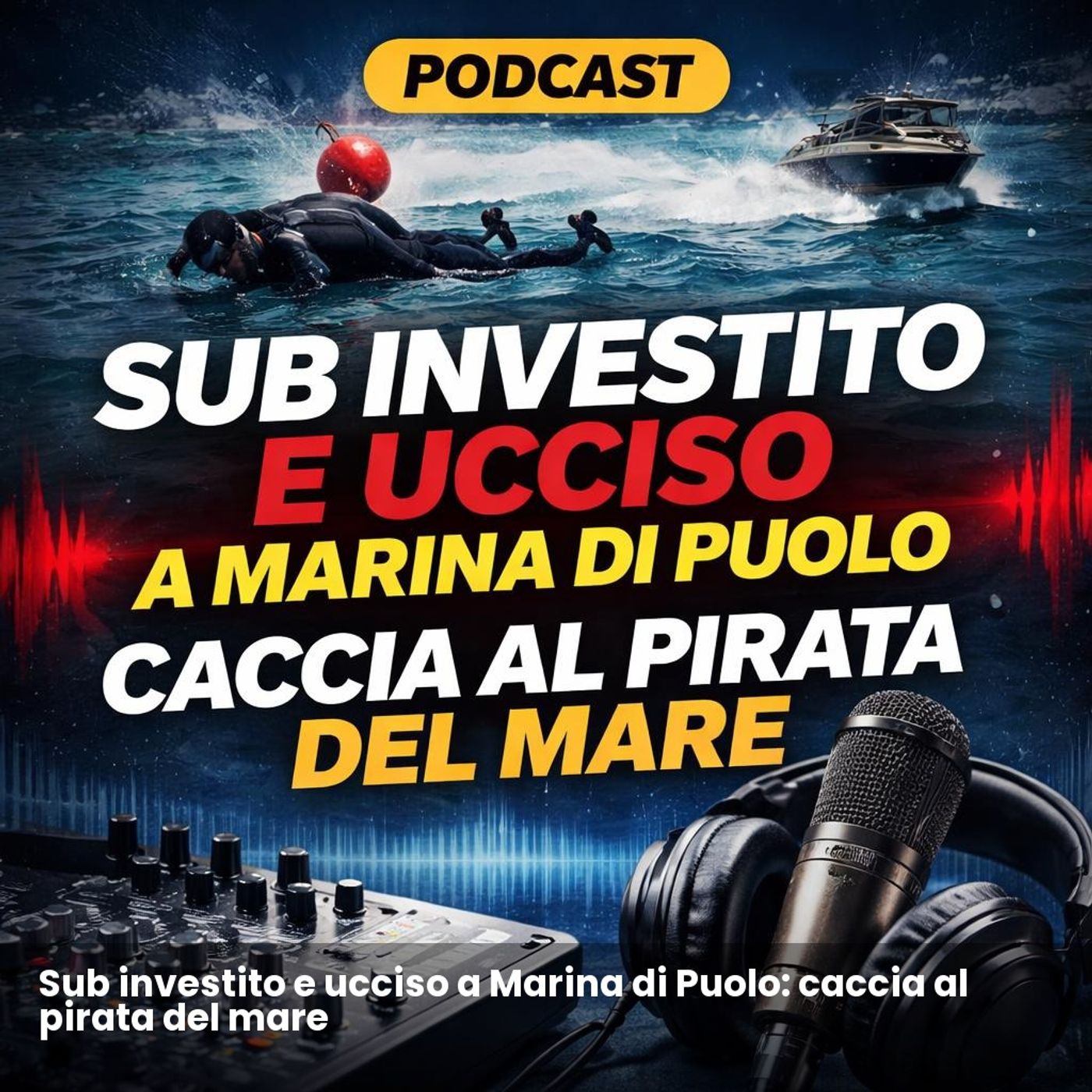 Sub investito e ucciso a Marina di Puolo: caccia al pirata del mare episode artwork