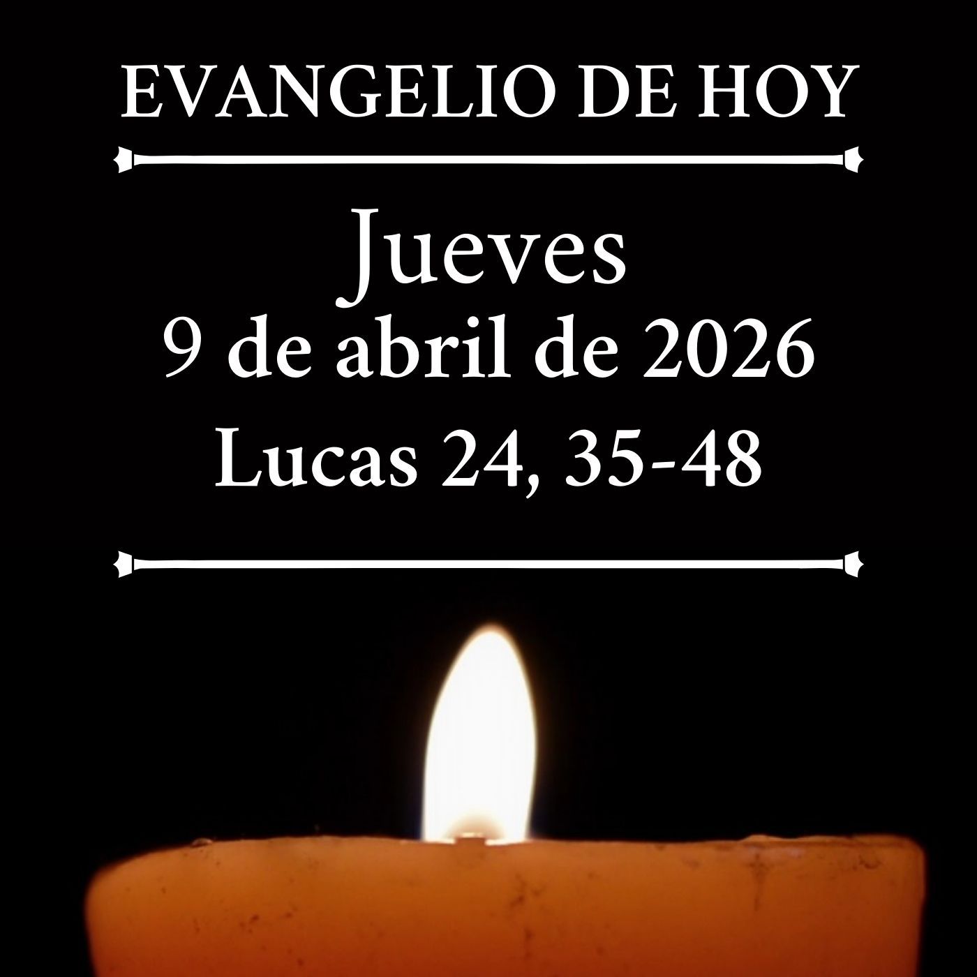 Evangelio del jueves 9 de abril de 2026 - «Paz a vosotros» episode artwork