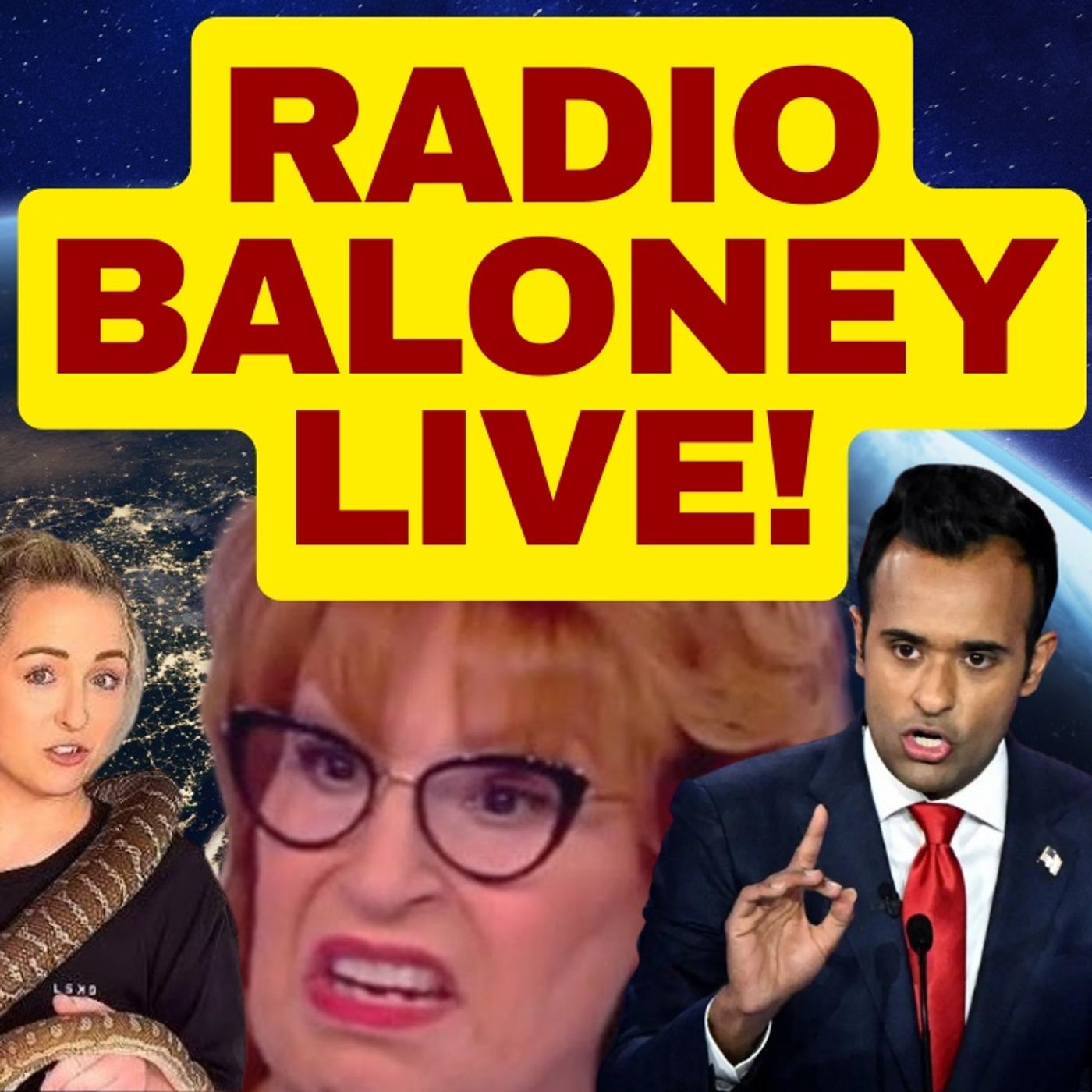 Radio Baloney Live!  Tucker For VP, Twitter Madness, Weird News And More Nov 10 2023