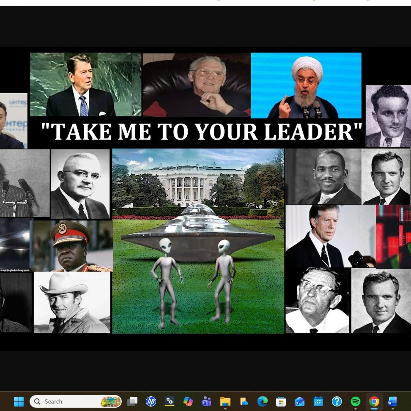"Take Me to Your Leader!"