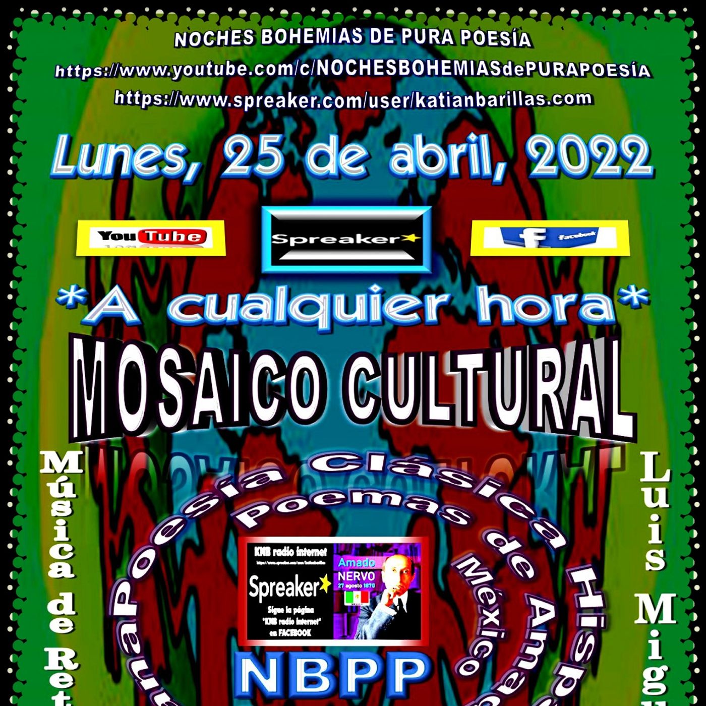Poesía del poeta clásico mexicano, don Amado Nervo, acompañado de Luis Miguel*Cantante - México episode artwork