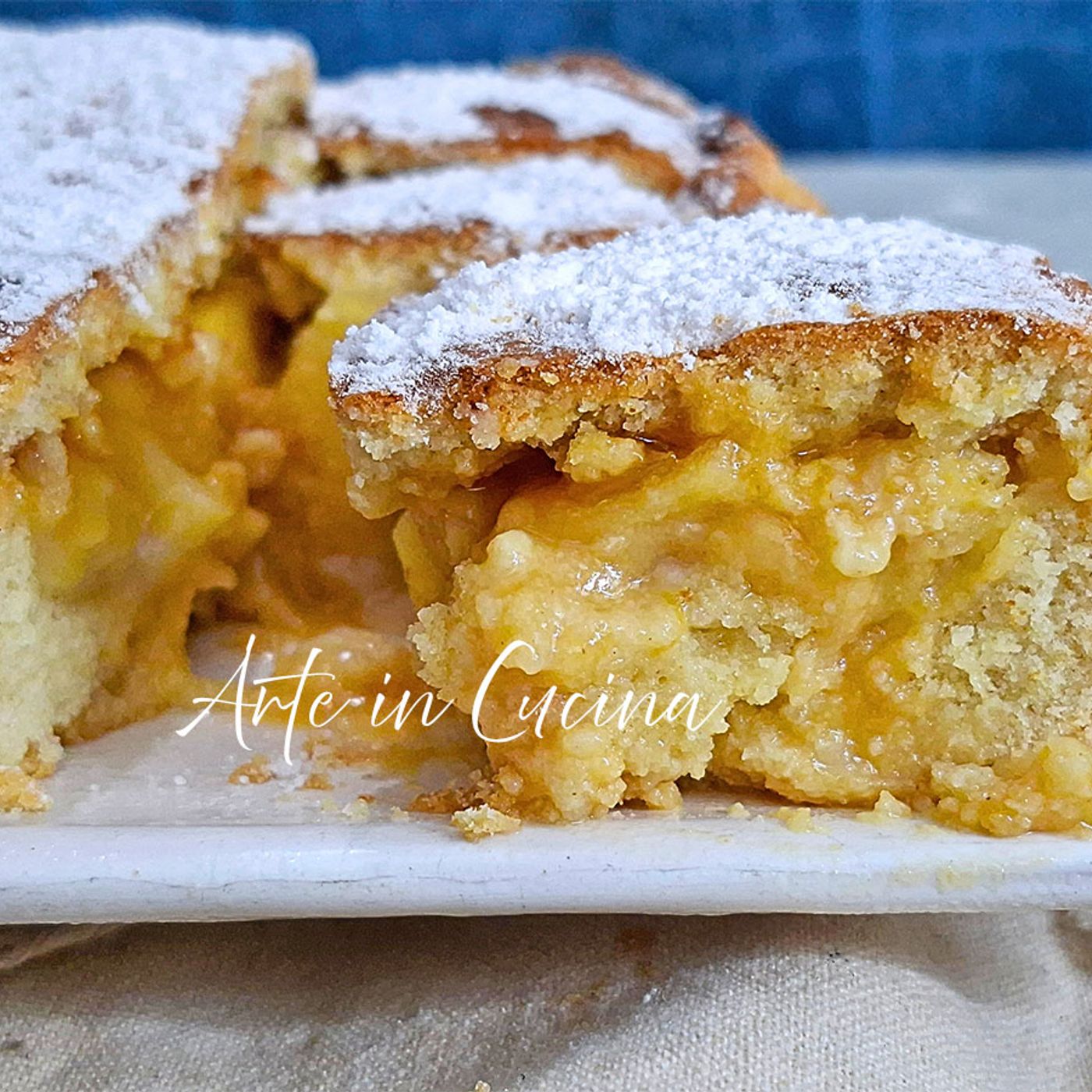 CROSTATA RIPIENA della NONNA alle mele