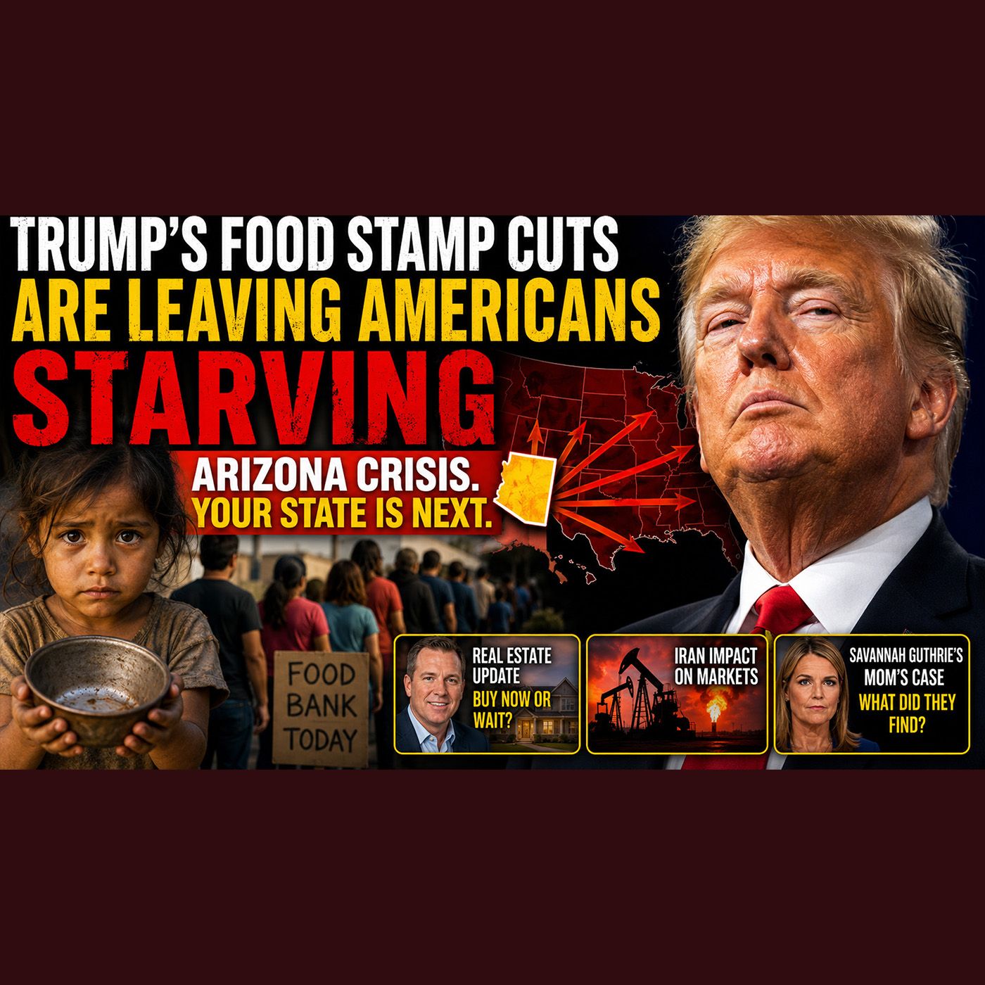 Trump’s Food Stamp Cuts Are Leaving Americans STARVING | Arizona Crisis Spreads Nationwide episode artwork