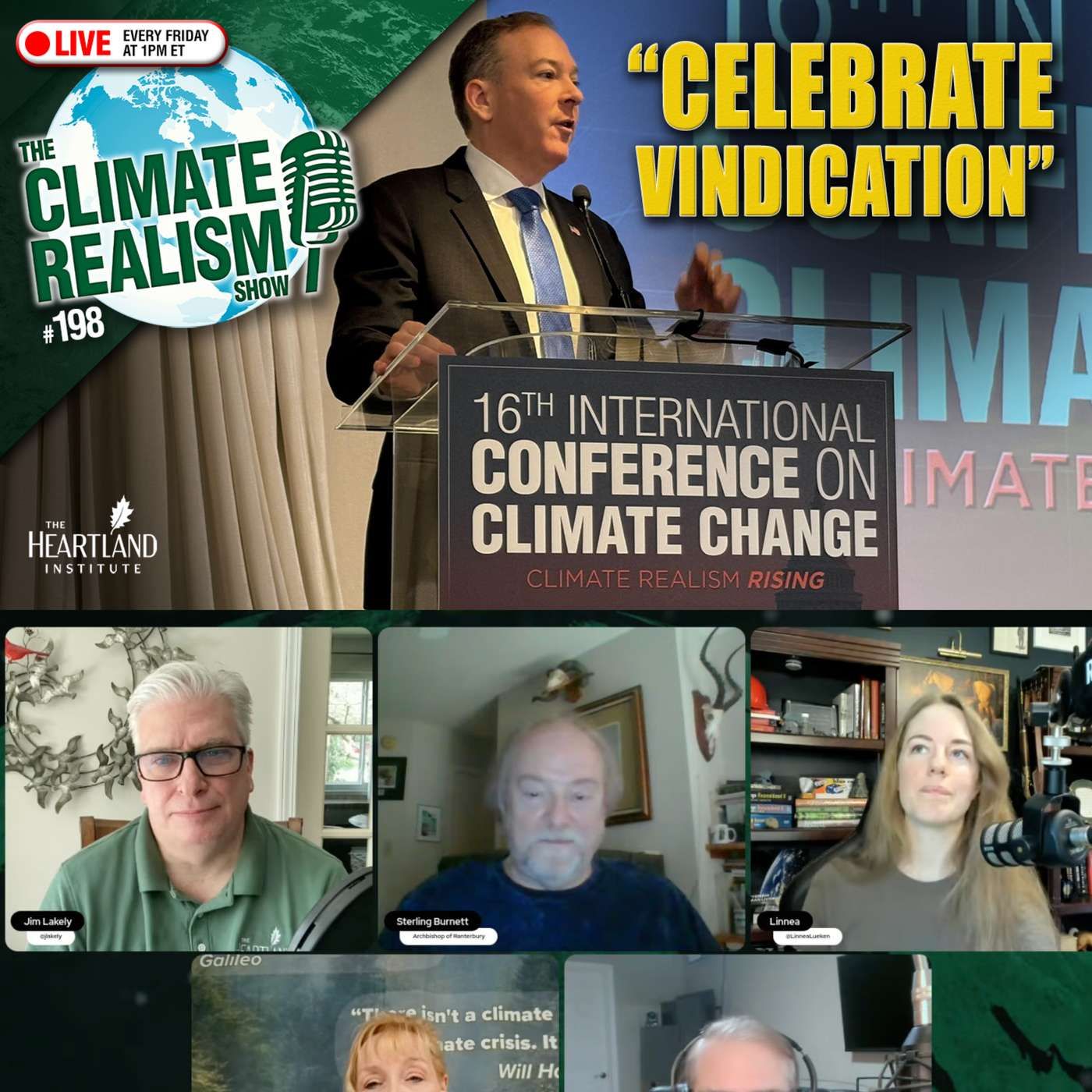 Conference Rattles Climate Activists – The Climate Realism Show #198 episode artwork