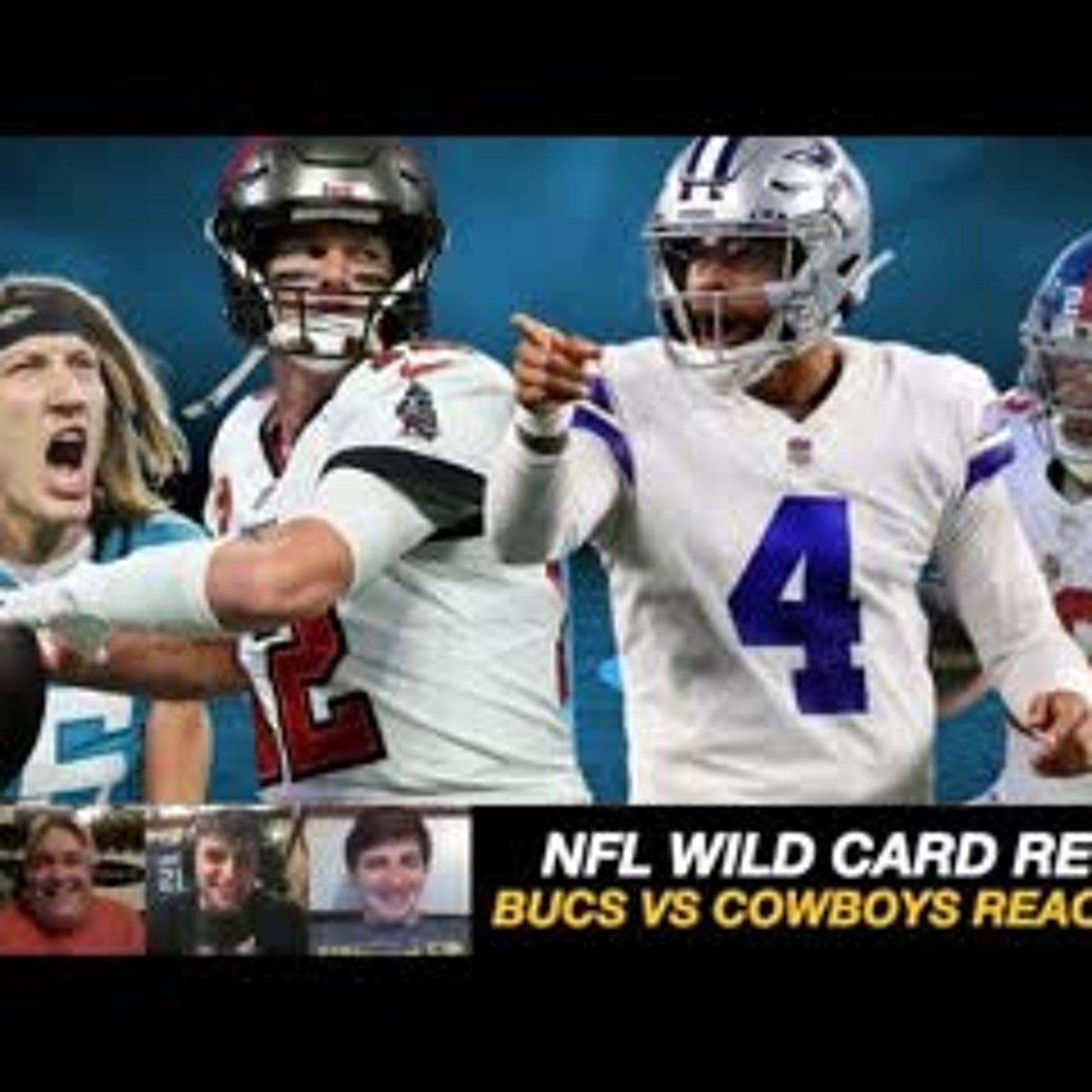 NFL Super Wild Card Weekend BREAKDOWN & RECAP | Dallas Cowboys vsTB Buccaneers REACTIONS episode artwork