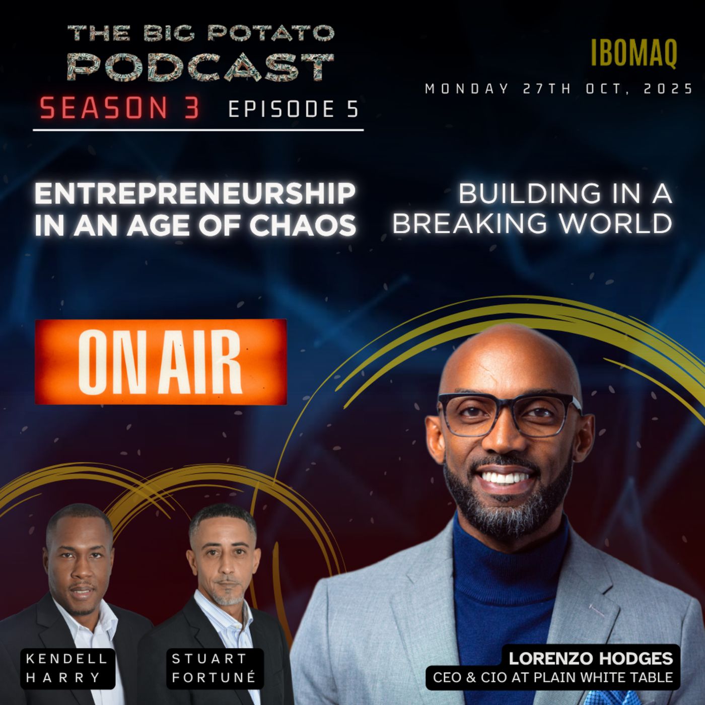 SZN3 EPS5: Entrepreneurship in an Age of Chaos - Building in a Breaking World #venezuela #trinidad episode artwork
