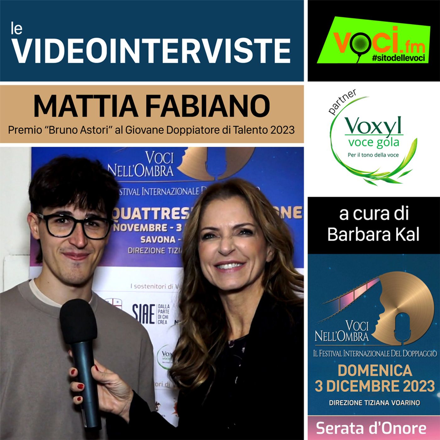 MATTIA FABIANO su VOCI.fm da "VOCI NELL'OMBRA 2023" - clicca play e ascolta l'intervista episode artwork