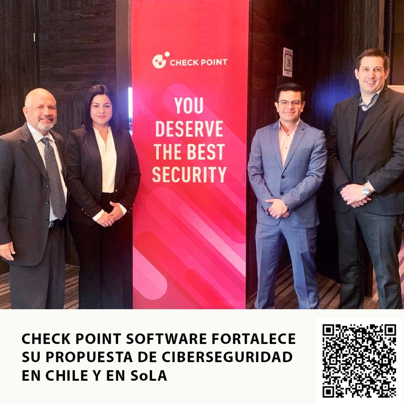 CHECK POINT SOFTWARE FORTALECE SU PROPUESTA DE CIBERSEGURIDAD EN CHILE Y EN SoLA episode artwork