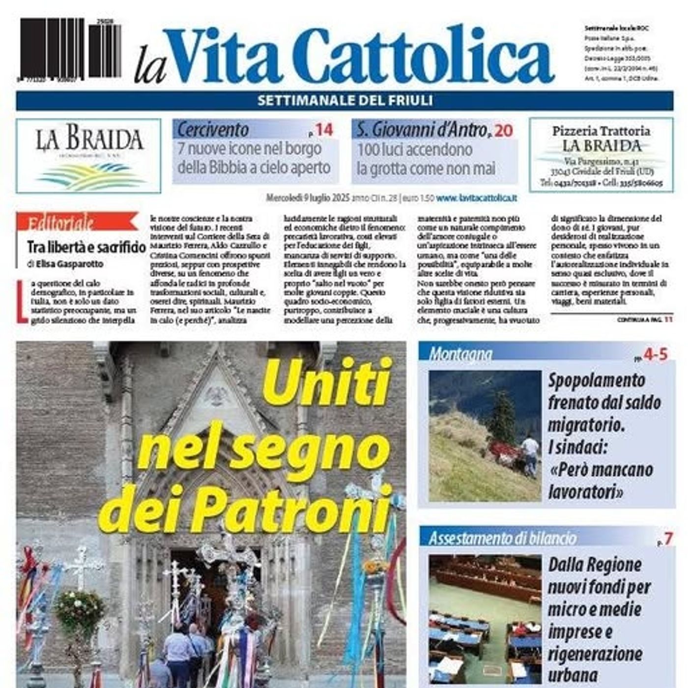 La Vita Cattolica in edicola del 09/07/2025 episode artwork