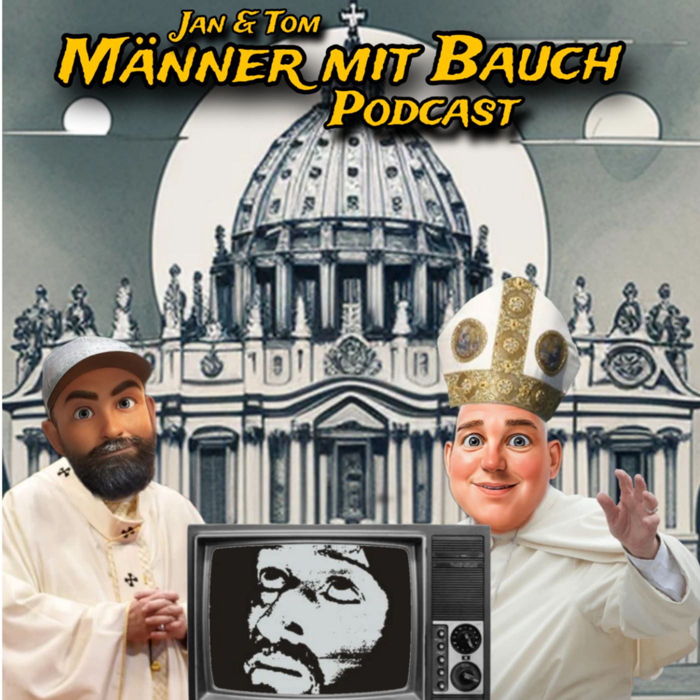 Männer mit Bauch