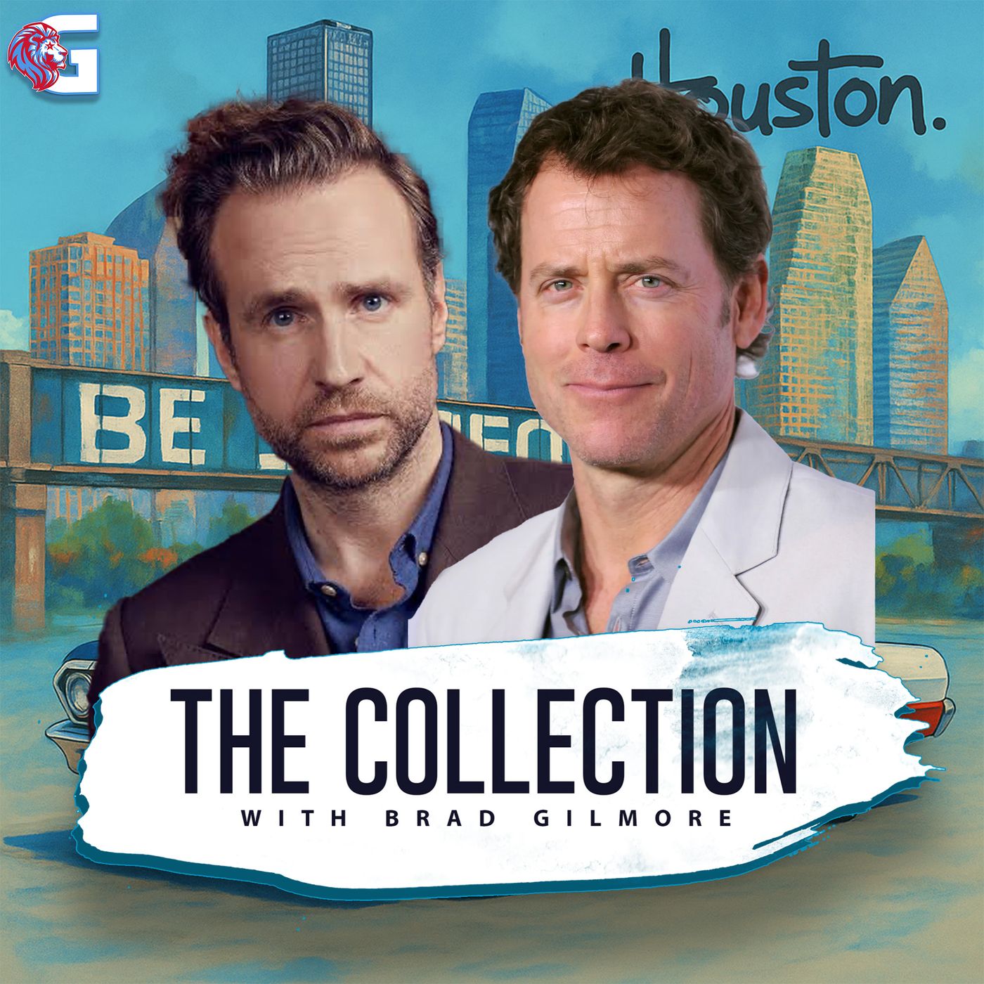 Greg Kinnear and Rafe Spall, "Smoke"