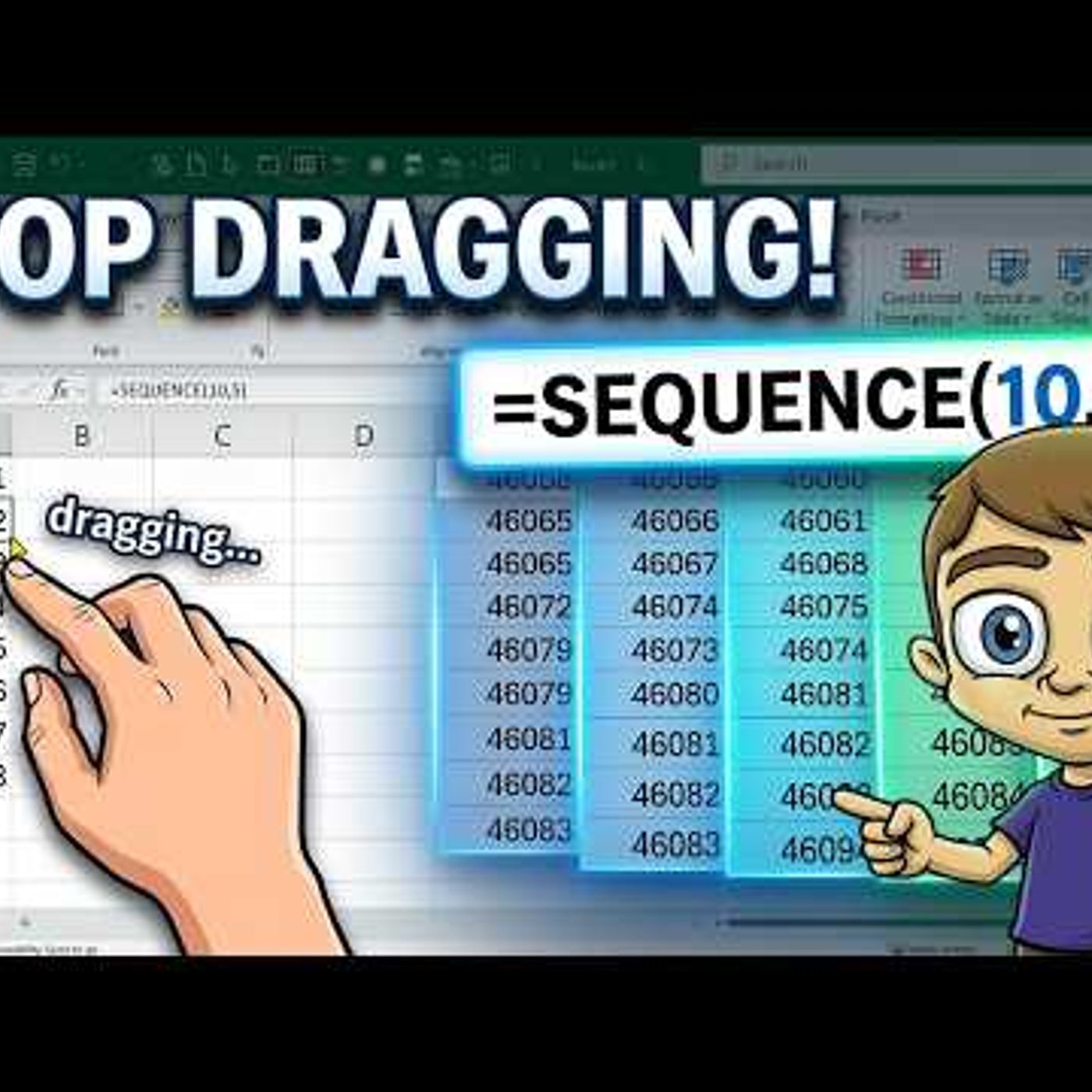 Excel SEQUENCE Function | Numbers, Dates & Custom Ranges episode artwork