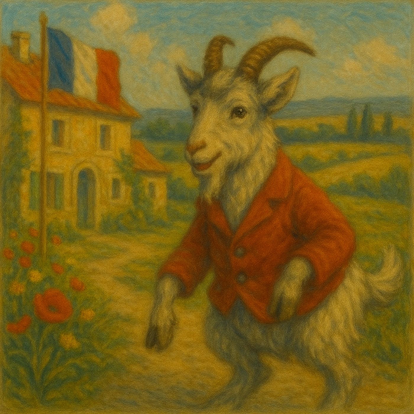 Billy Whiskers in France