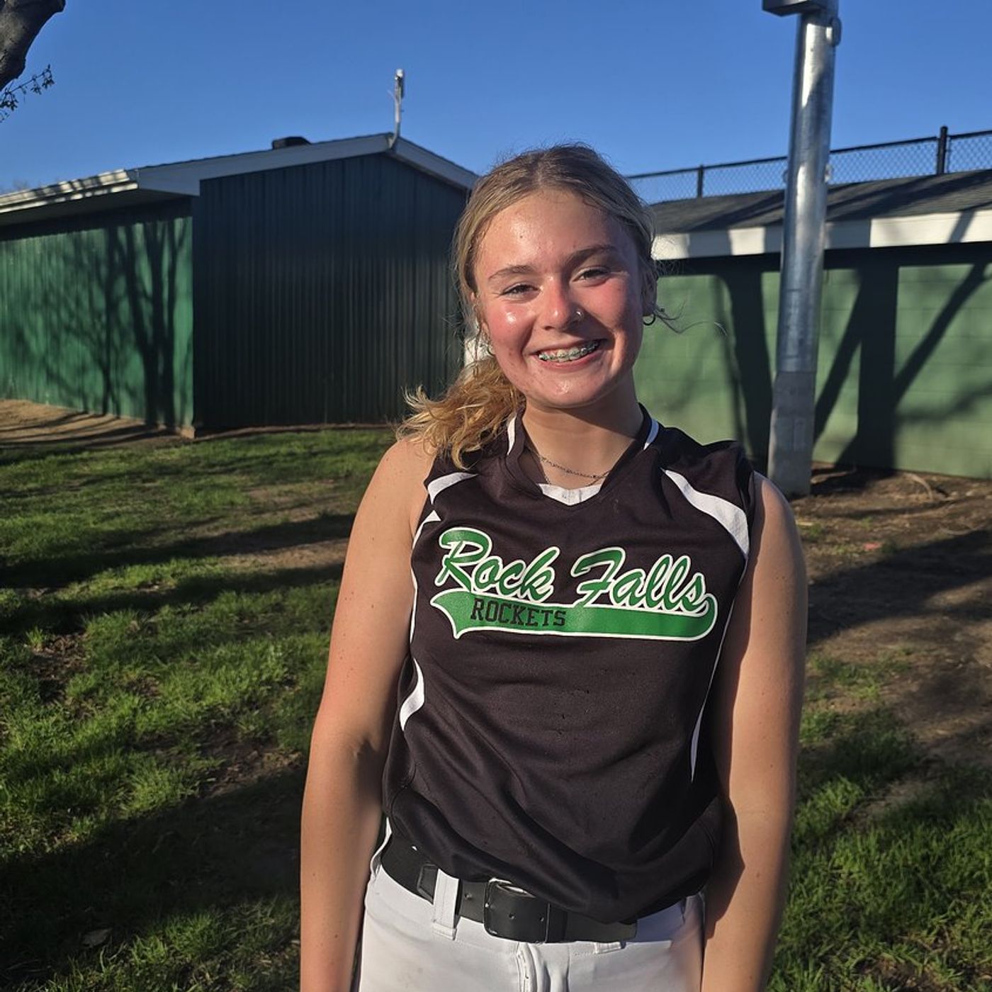 Rock Falls’ Zoey Silva pitches complete game, Julia Renner homers in 12-2 win over Dixon episode artwork