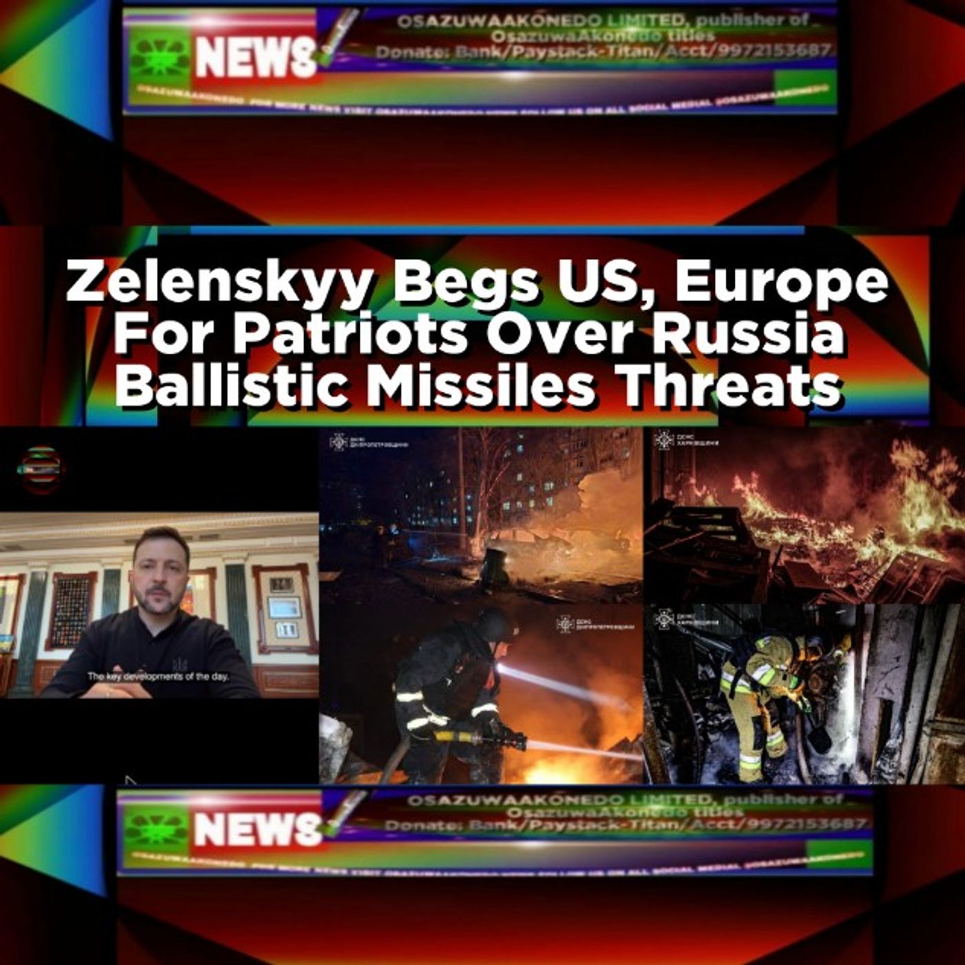 Zelenskyy Begs US, Europe For Patriots Over Russia Ballistic Missiles Threats episode artwork
