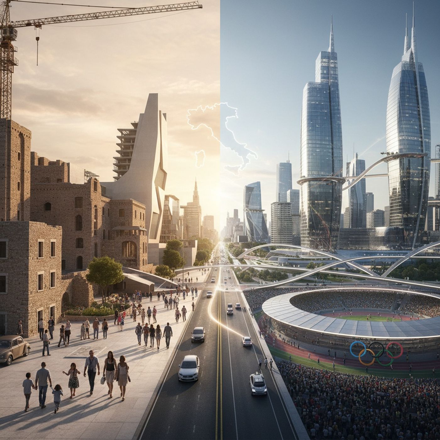 L'Aquila e Milano: L'Italia riparte dai suoi opposti nel 2026, tra 'Città Multiverso' e sogni olimpici episode artwork