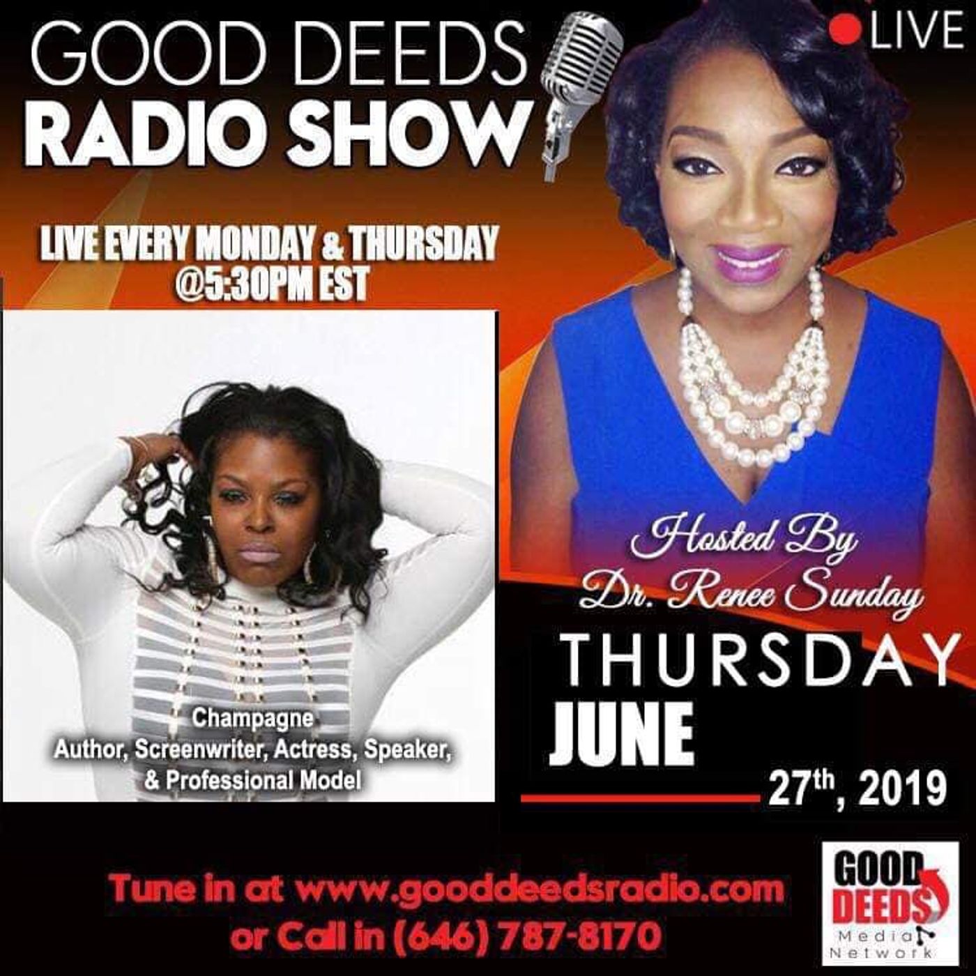 Dr. Renee Sunday\'s show