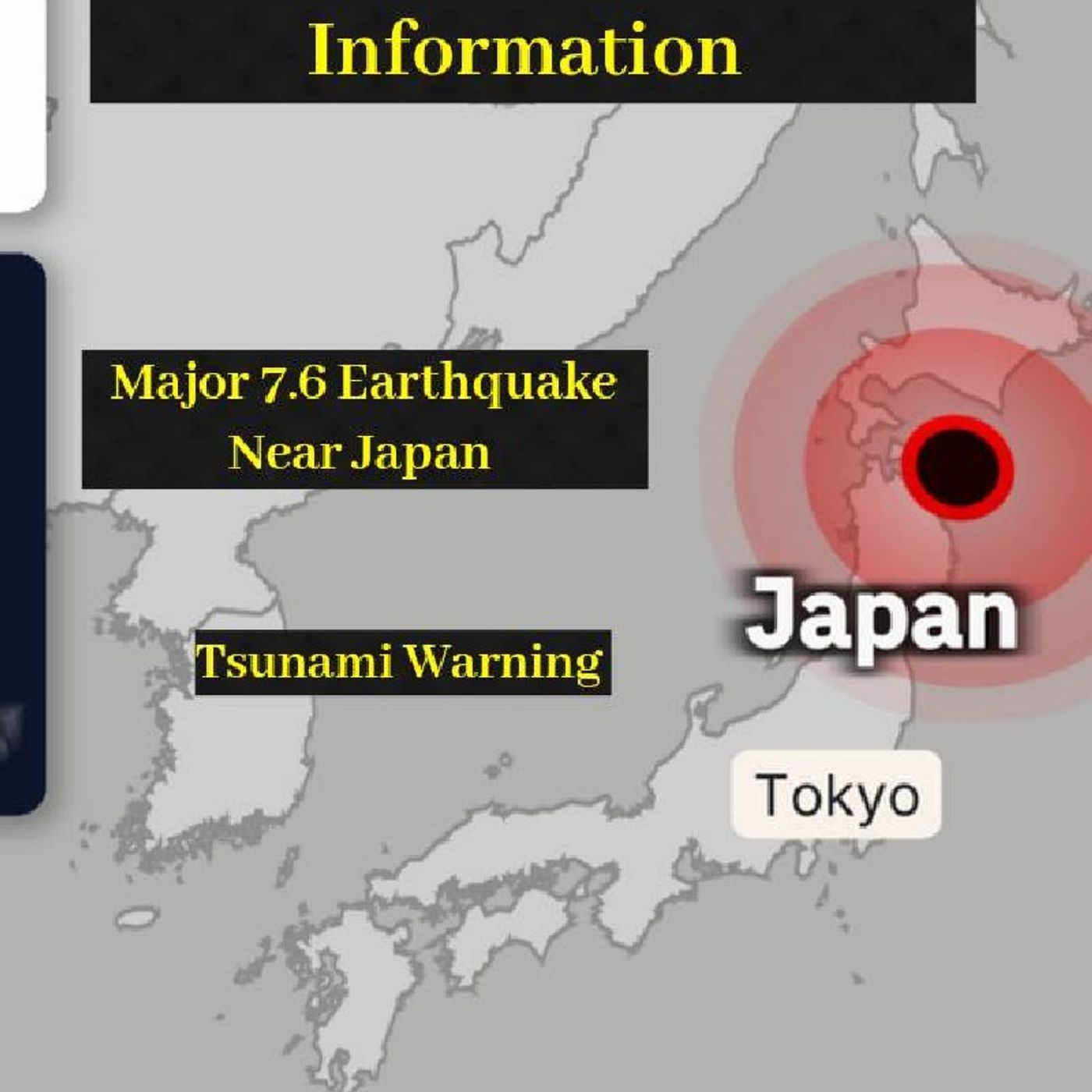 Major 7.6 Earthquake Near Japan episode artwork