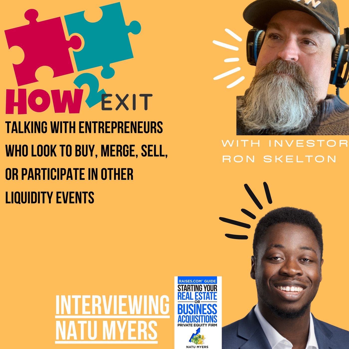 E110: Founder Of Raises.Com, Natu Myers, Discusses Raising Investment Money - How2Exit