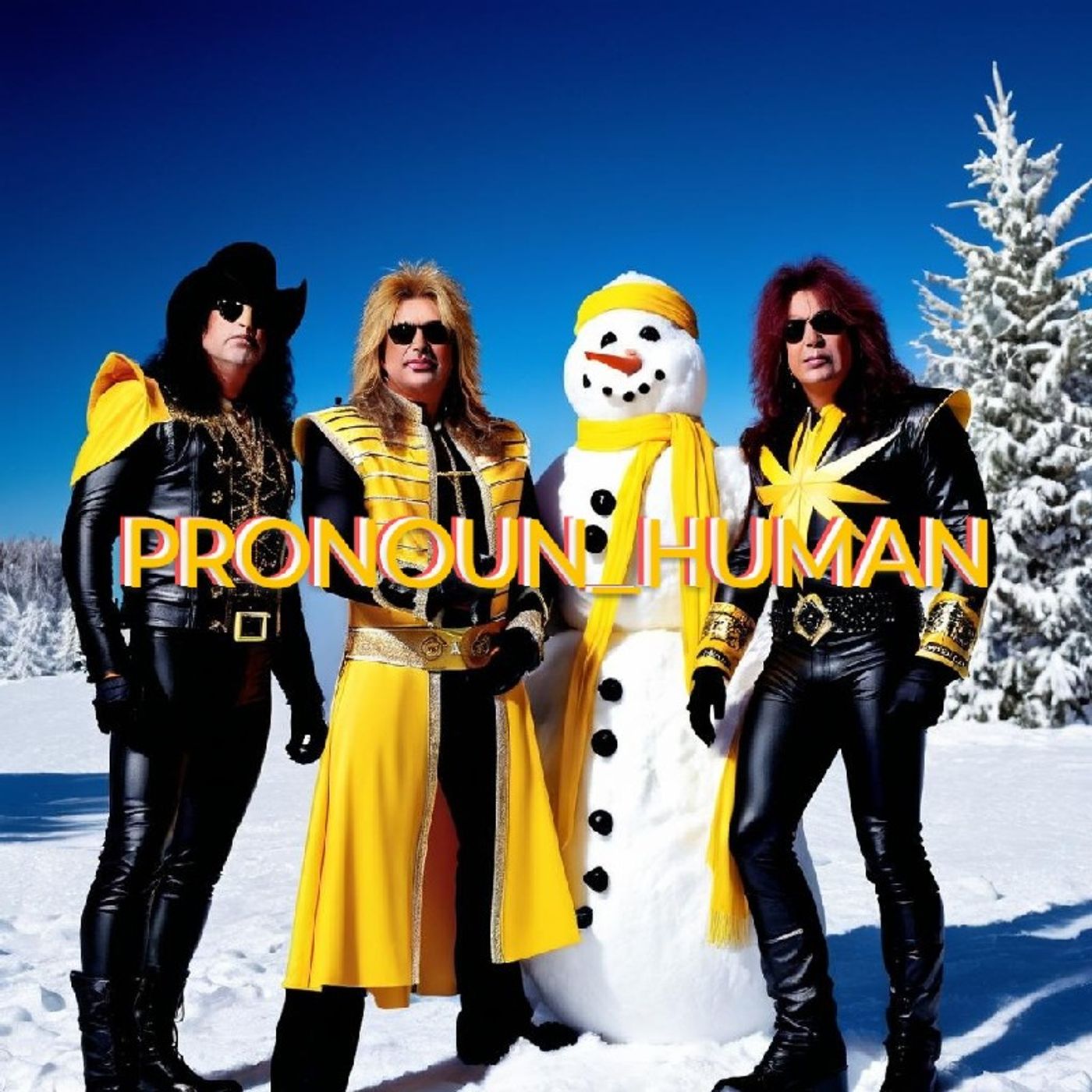 PRONOUN_HUMAN #38 (CHRISTMAS EPIPHANY, MESSAGES FROM THE UNIVERSE & THE TRANSGENDER STRYPER CHRISTMAS MANIFESTO CONSPIRACY!!!) episode artwork