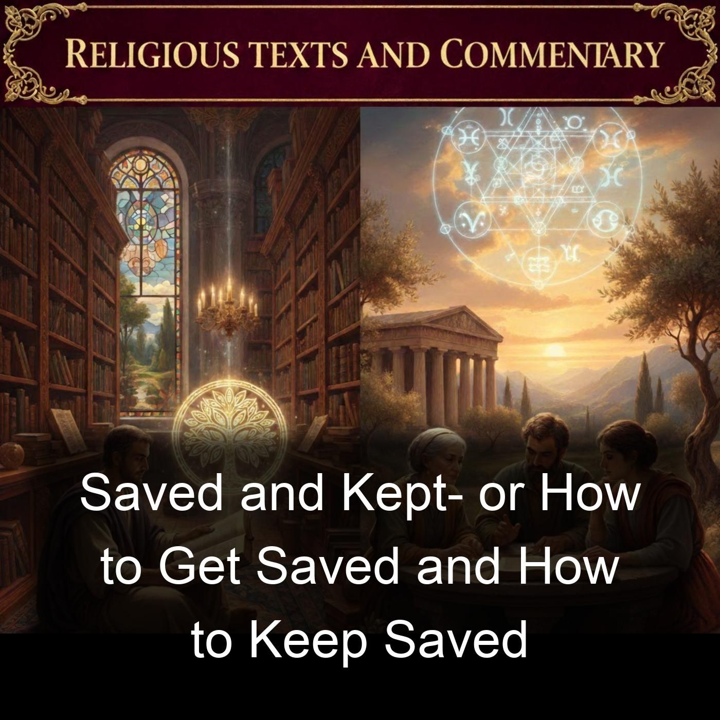 Saved and Kept- or How to Get Saved and How to Keep Saved cover art