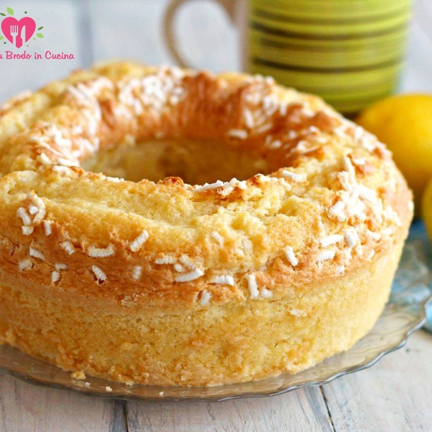 Ciambella al limone senza burro e latte "Gusto e Semplicità in Ogni Morso" episode artwork