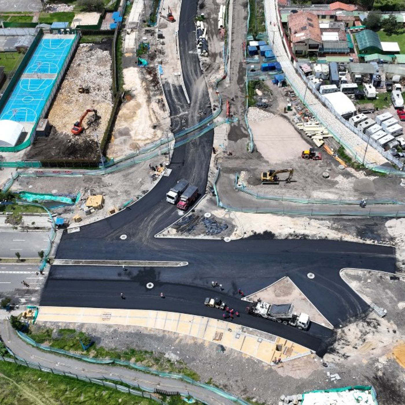Obra de la av. Boyacá