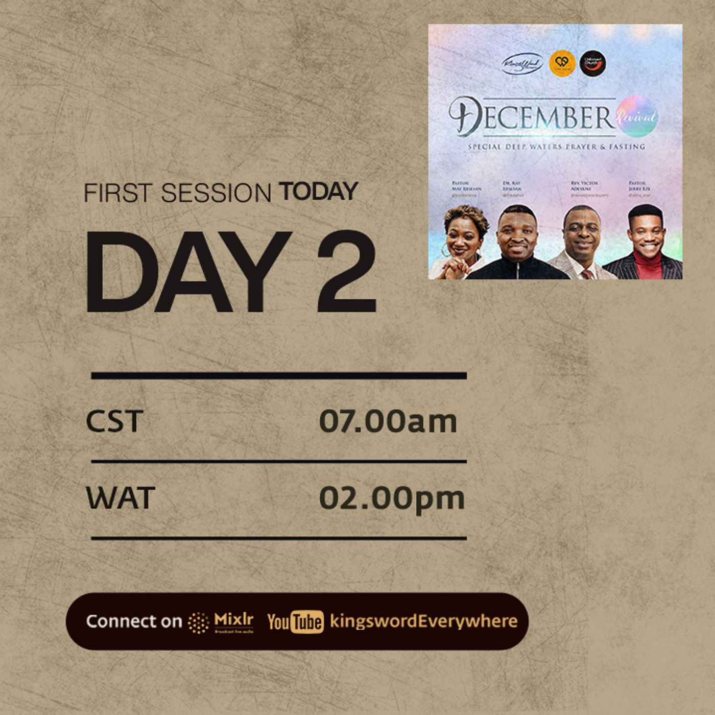 December Revival | Day 2 Session 1 - Dr.Kay Ijisesan episode artwork