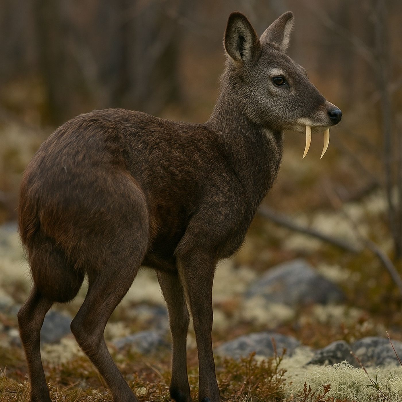 Ciervo Almizclero Siberiano: El Fantasma Colmilludo. Ciervo Almizclero Siberiano: El Fantasma Colmilludo.