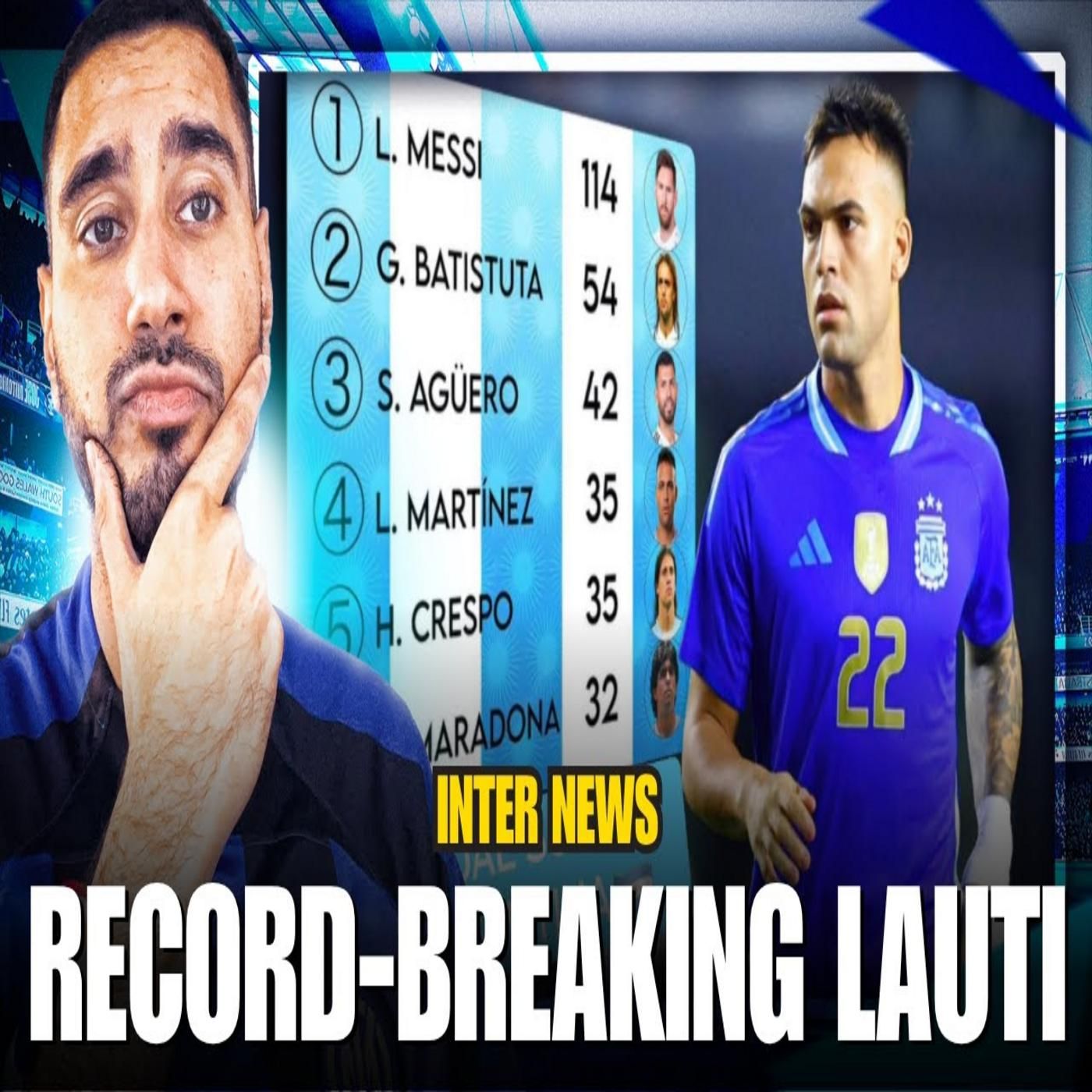 LAUTARO REACHES CRESPO! INTER vs ATLETICO Match Reaction & Marc Guehi Rumours... | INTER NEWS episode artwork