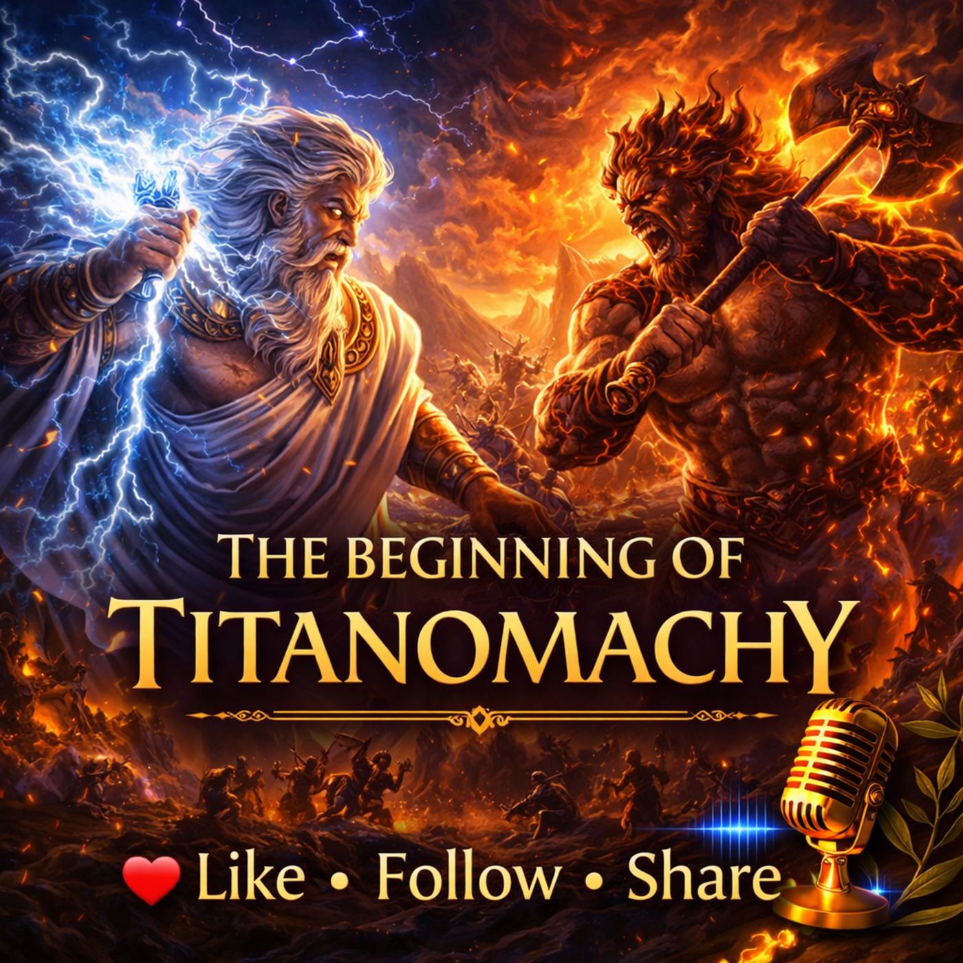EPISODE 33: the beginning of titanomachy episode artwork