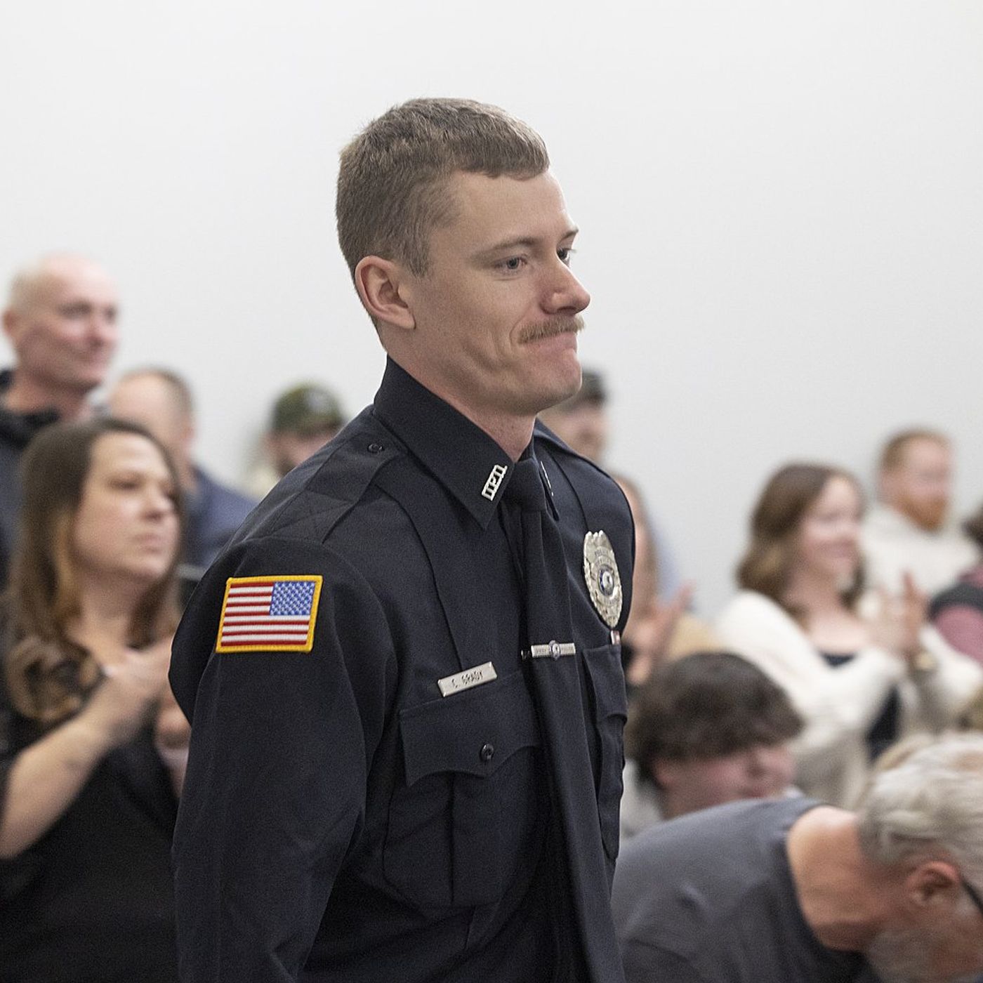 Dixon police officer honored Monday for his life-saving actions after vehicle crashed into house, gas line episode artwork