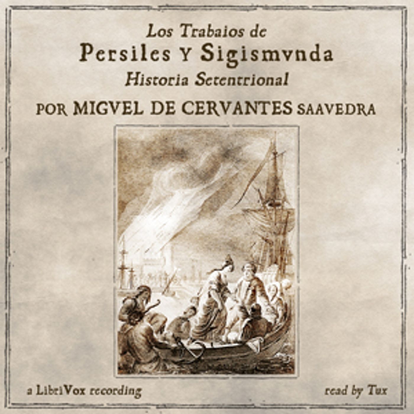 Miguel de Cervantes - Los Trabajos de Persiles y Sigismunda cover art
